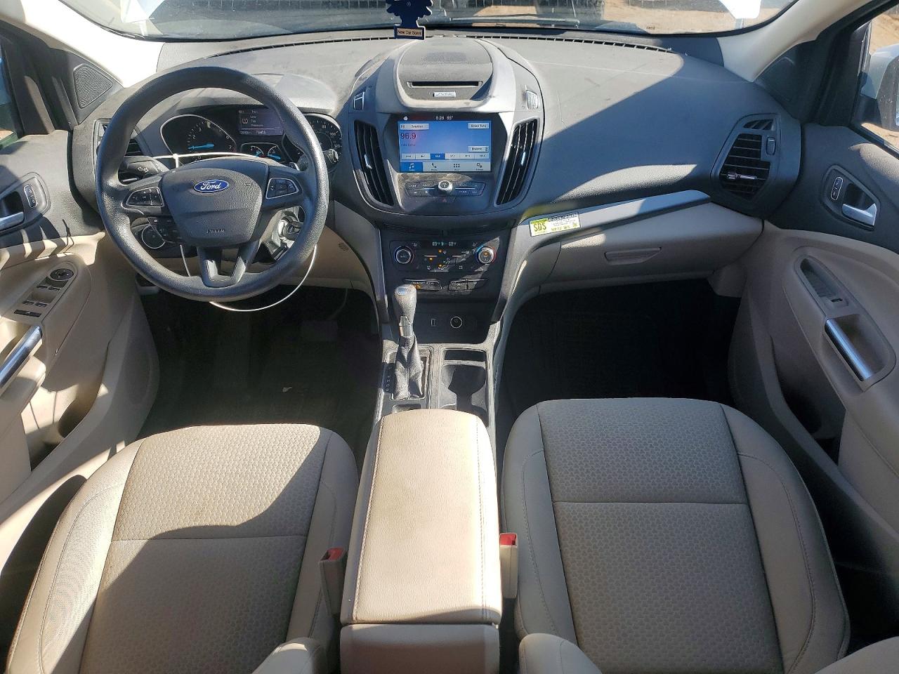 2017 Ford Escape Se White vin: 1FMCU9G92HUE08414