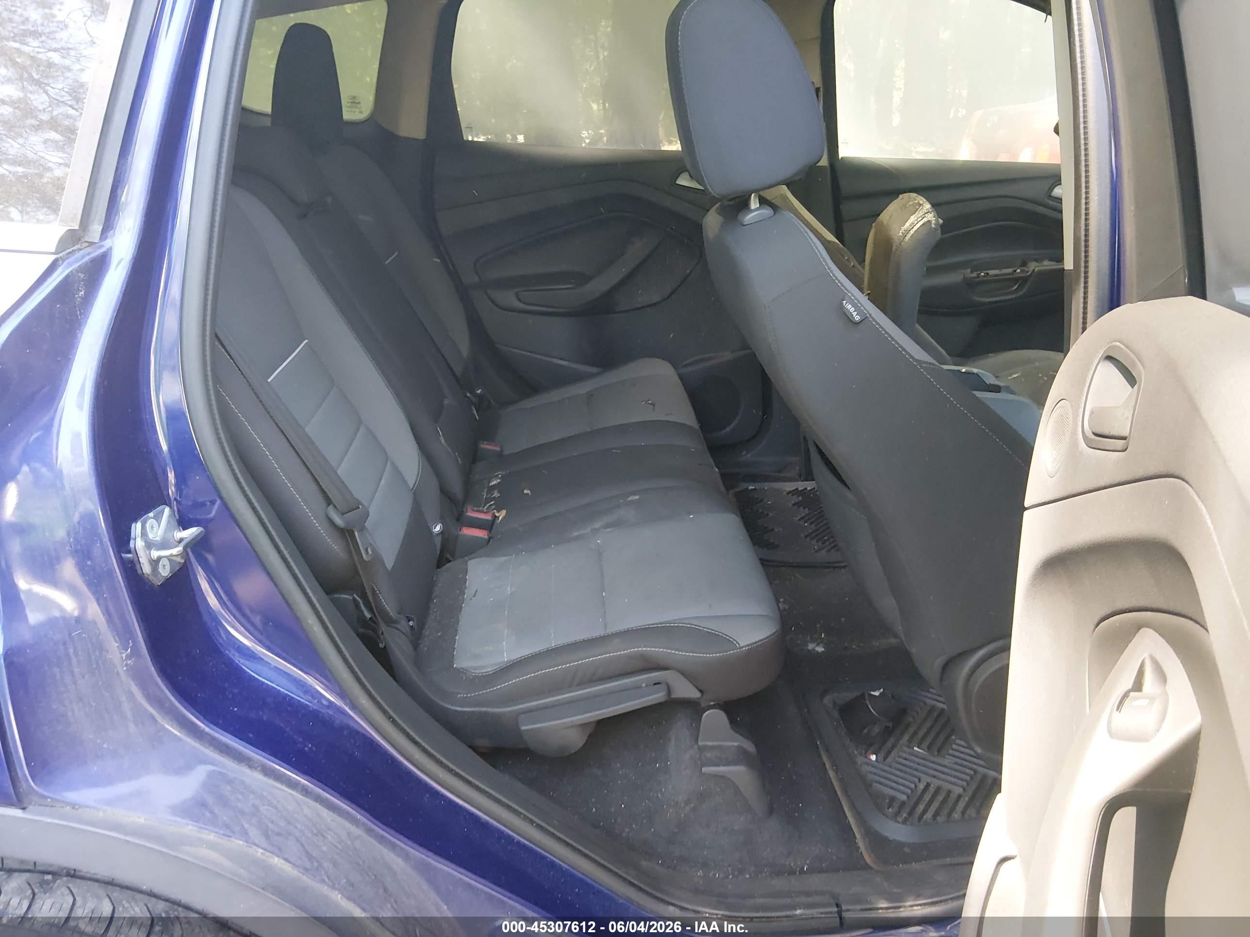 2013 Ford Escape Se Синий vin: 1FMCU9G93DUB68767