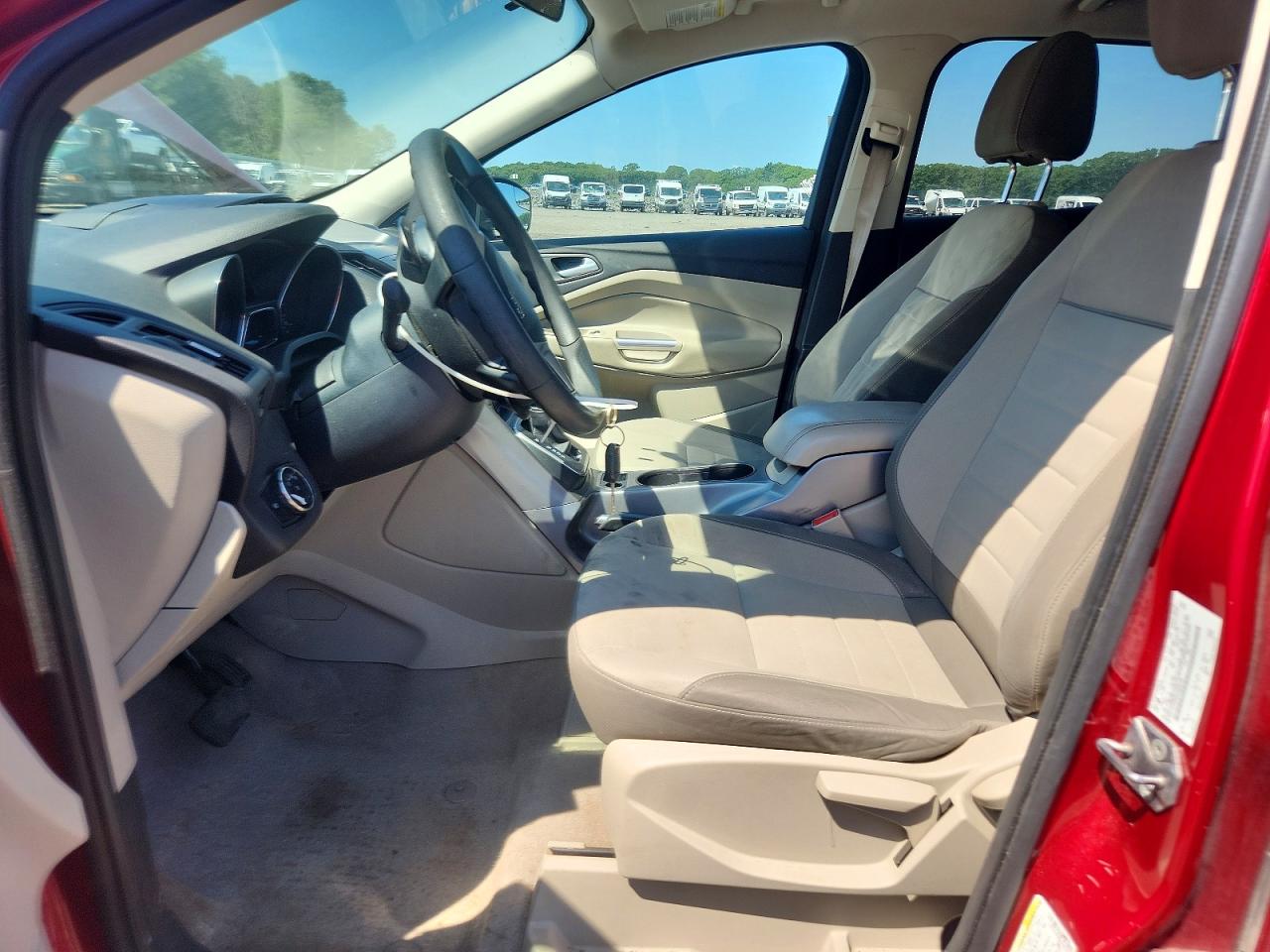 2013 Ford Escape Se Red vin: 1FMCU9G93DUB88386