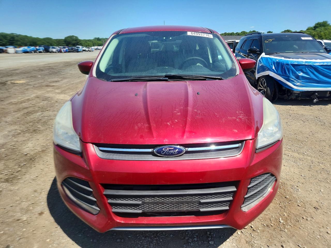 2013 Ford Escape Se Red vin: 1FMCU9G93DUB88386