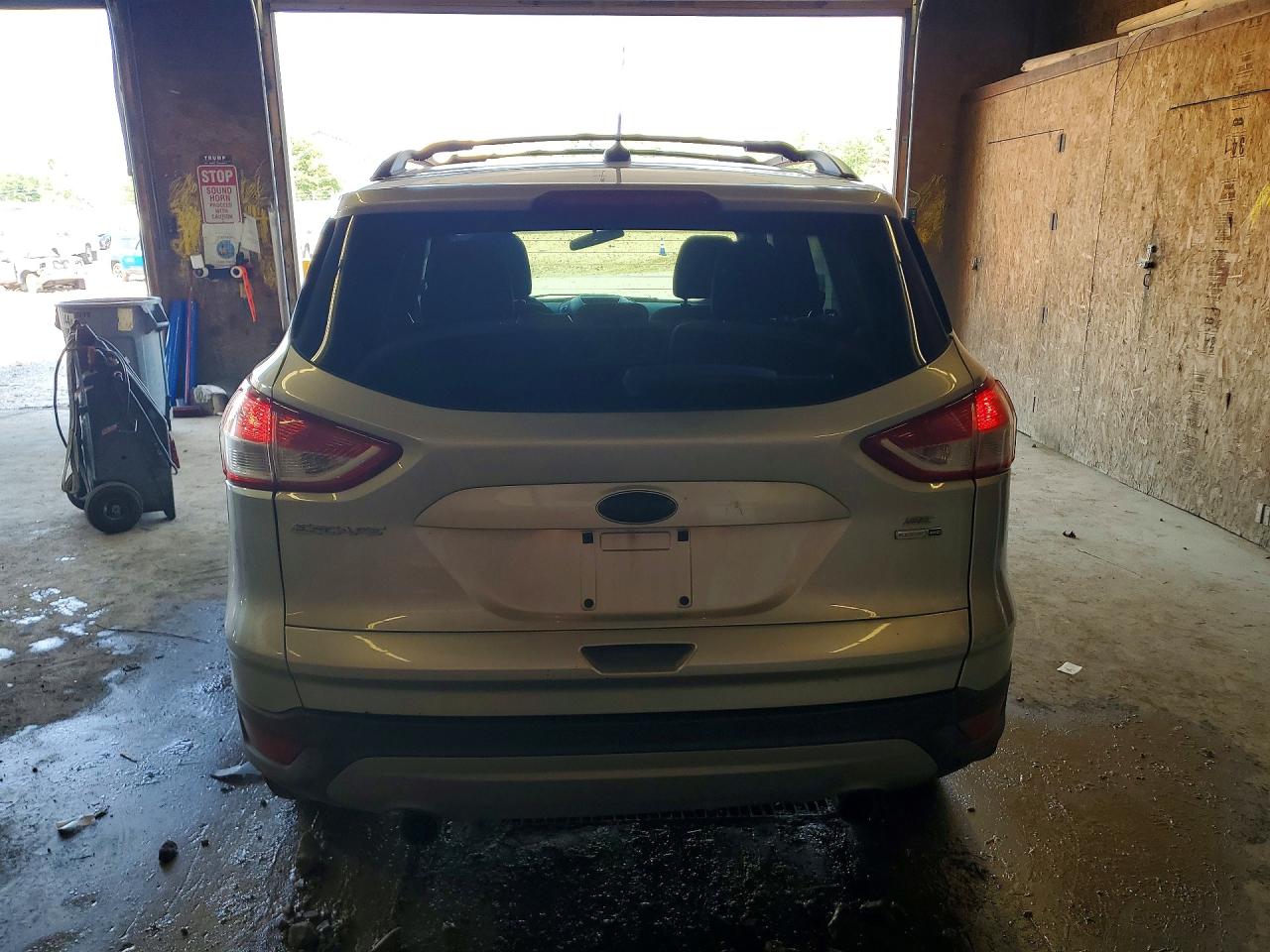 2013 Ford Escape Se Gray vin: 1FMCU9G93DUC07650