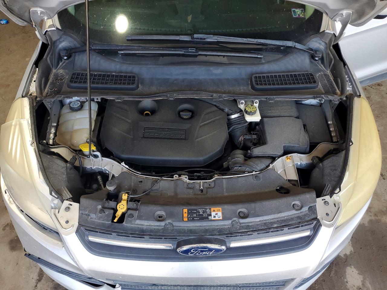 2013 Ford Escape Se Gray vin: 1FMCU9G93DUC07650