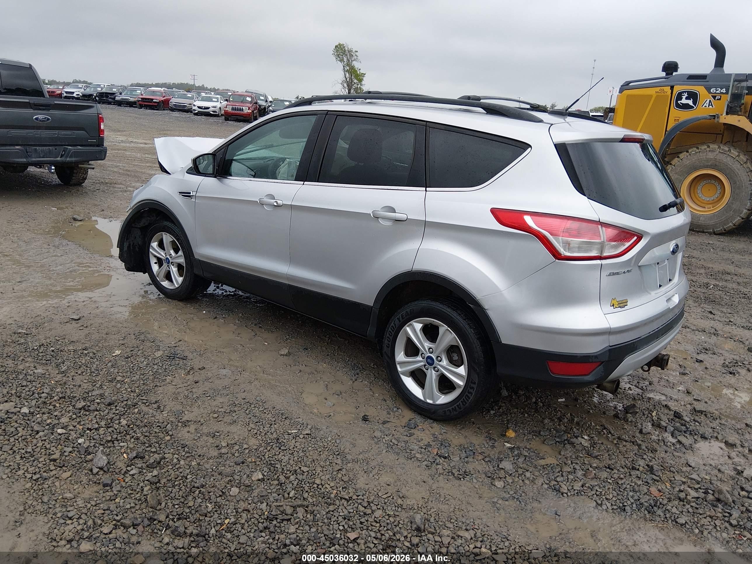 2013 Ford Escape Se Gray vin: 1FMCU9G93DUC12055