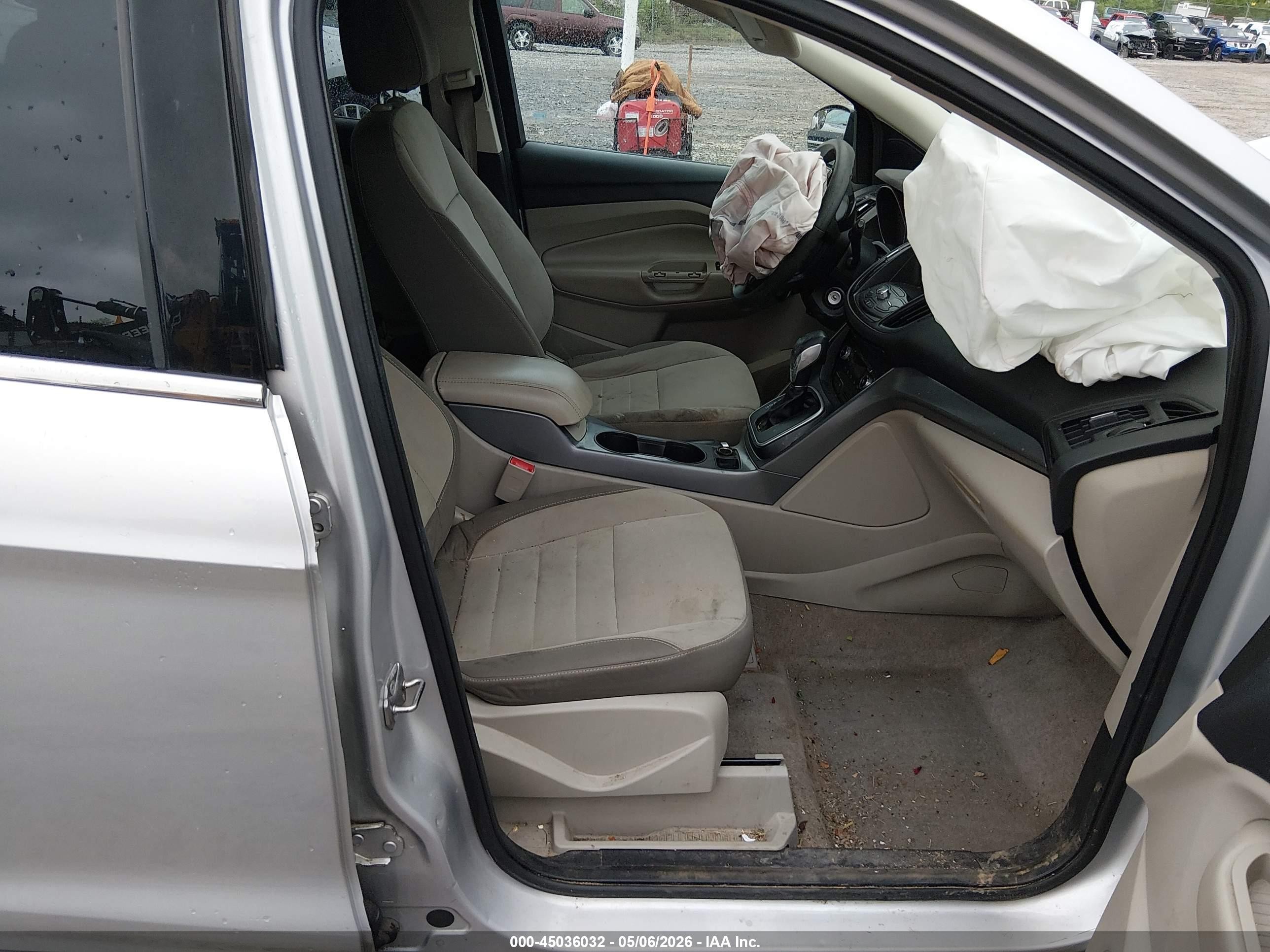 2013 Ford Escape Se Gray vin: 1FMCU9G93DUC12055