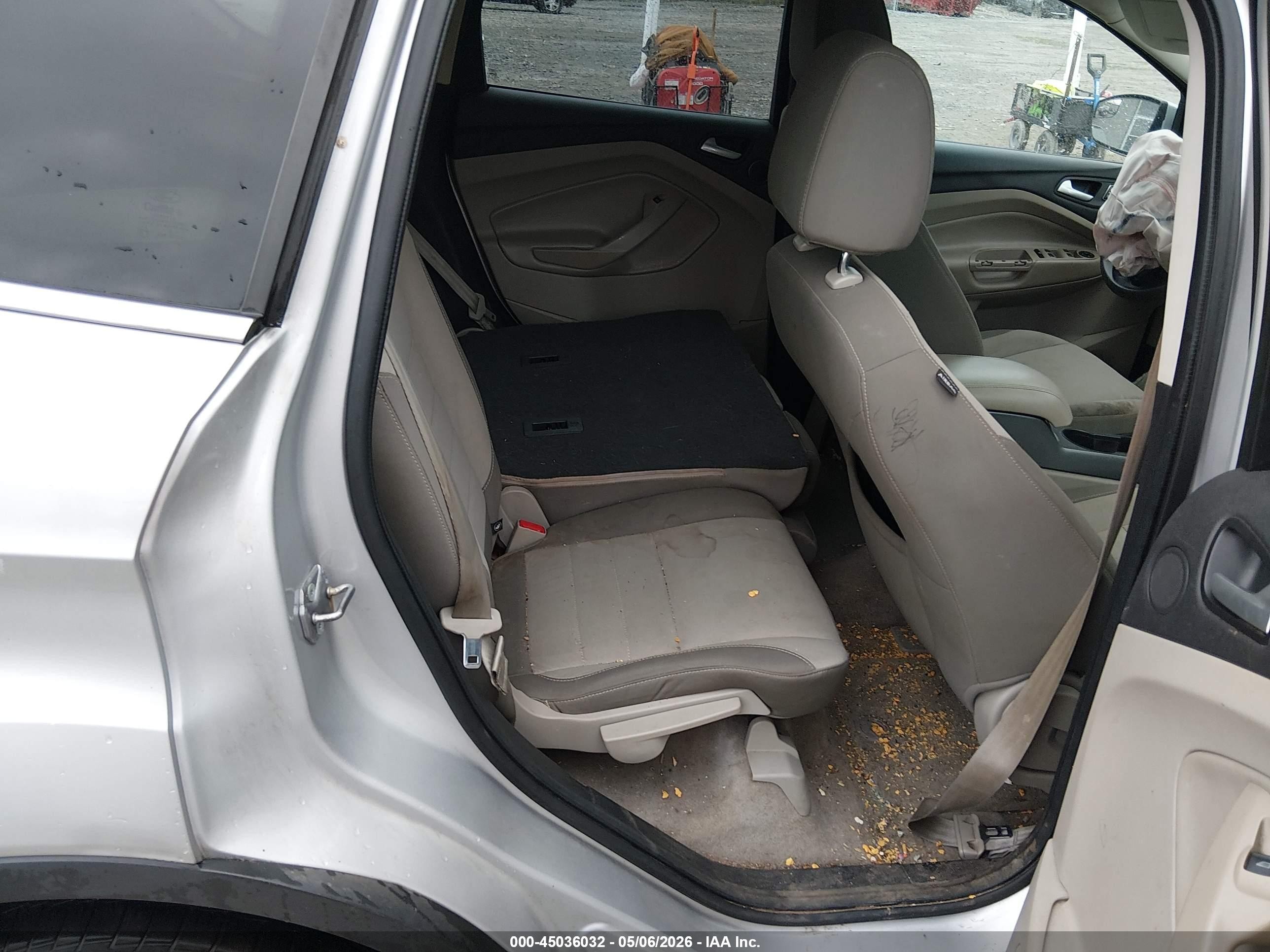2013 Ford Escape Se Gray vin: 1FMCU9G93DUC12055