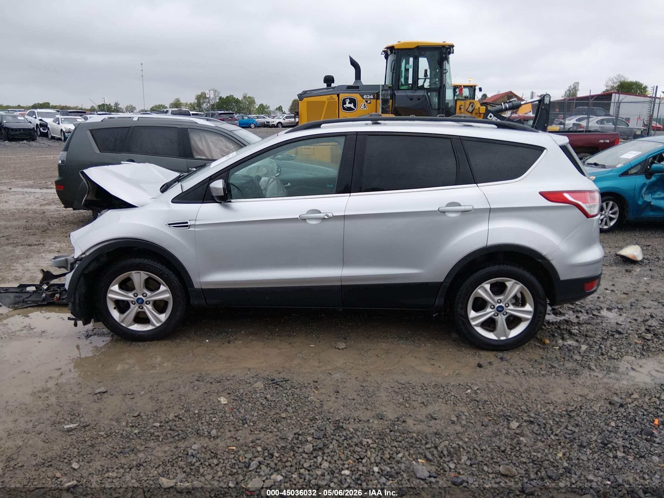 2013 Ford Escape Se Gray vin: 1FMCU9G93DUC12055