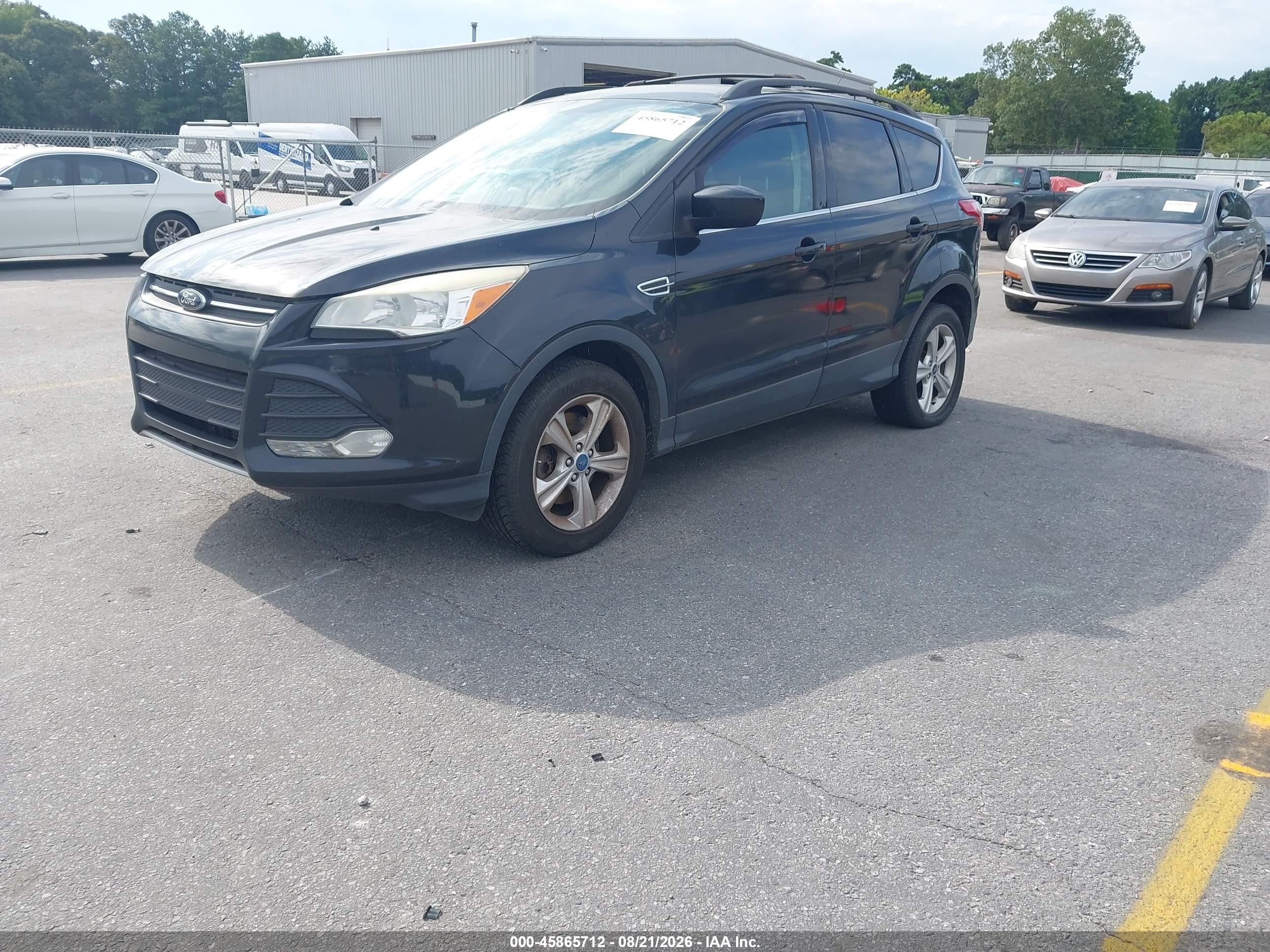 2013 Ford Escape Se Black vin: 1FMCU9G93DUD30865