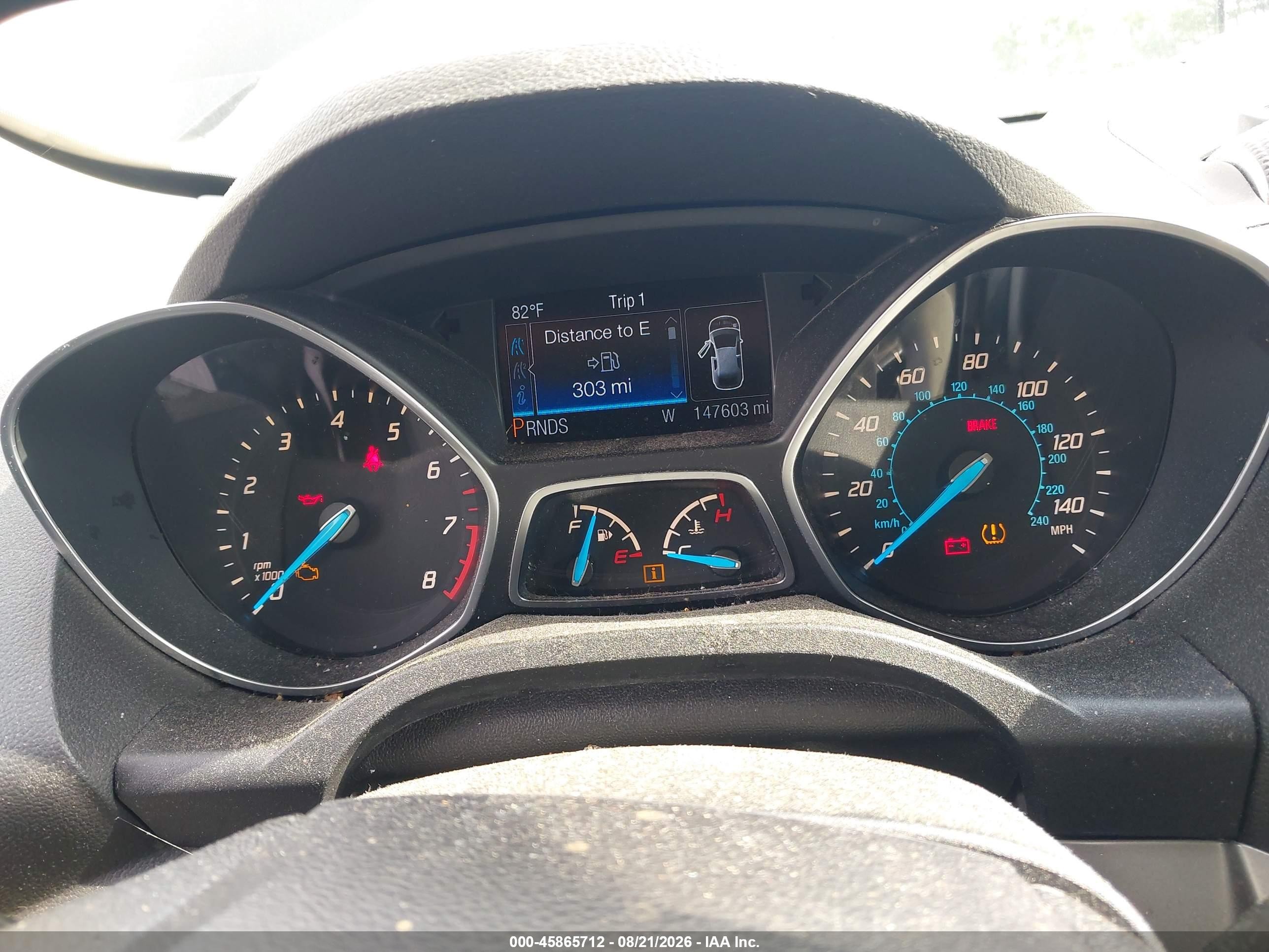 2013 Ford Escape Se Black vin: 1FMCU9G93DUD30865