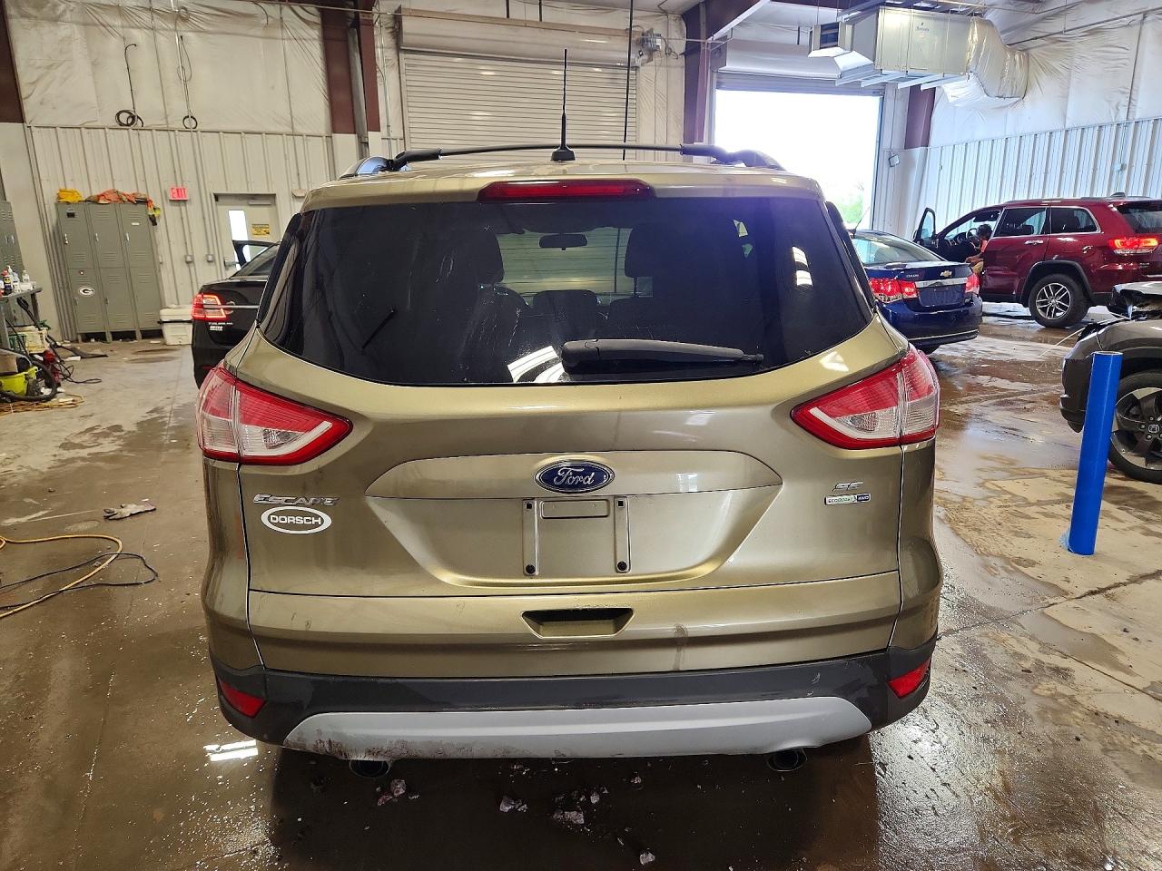 2013 Ford Escape Se Green vin: 1FMCU9G93DUD50484