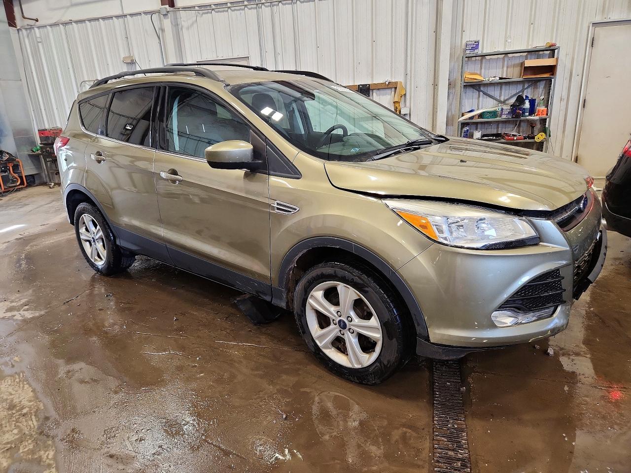 2013 Ford Escape Se Green vin: 1FMCU9G93DUD50484