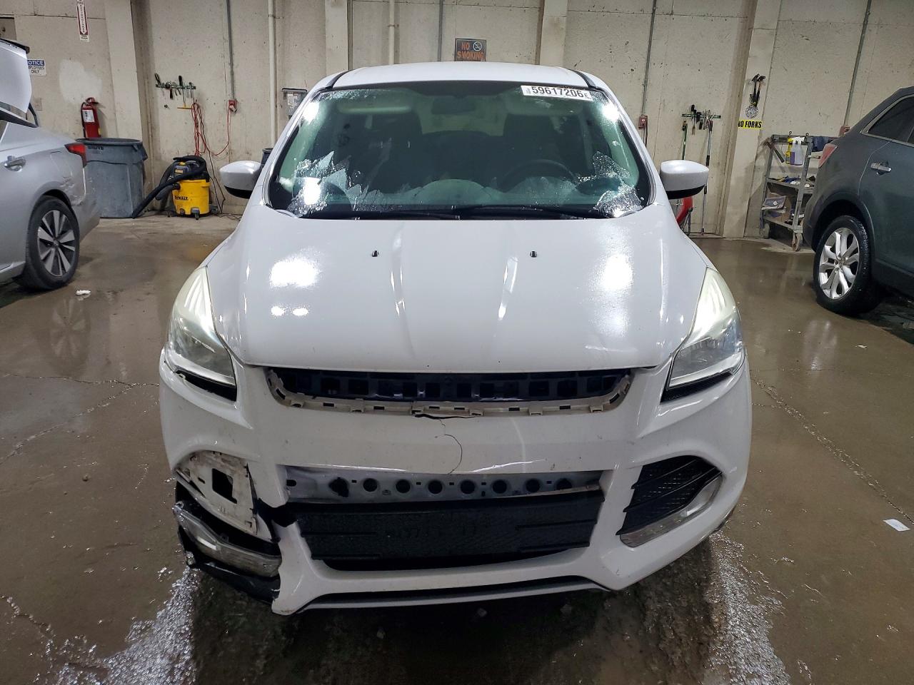 2014 Ford Escape Se White vin: 1FMCU9G93EUA14917