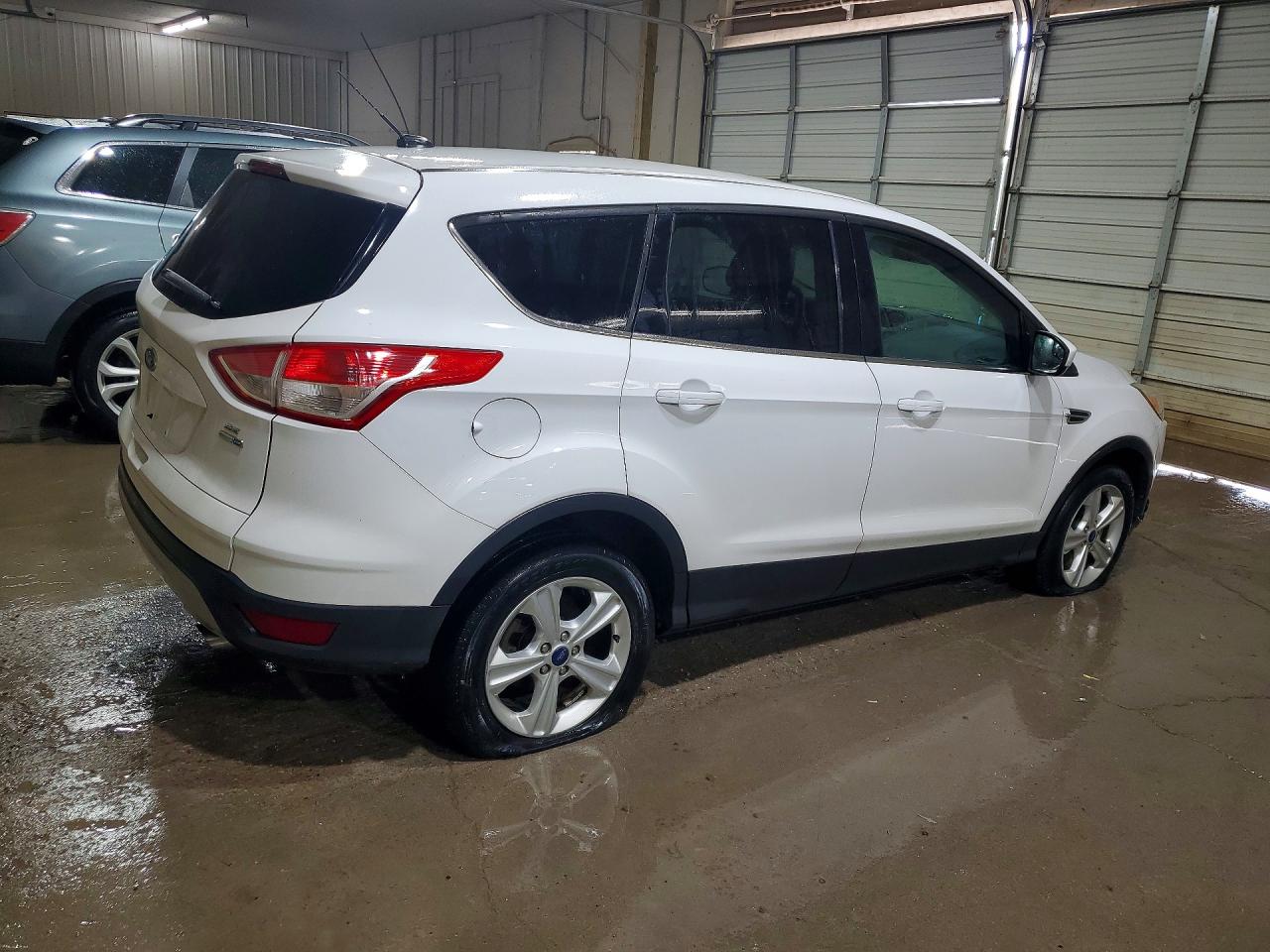2014 Ford Escape Se White vin: 1FMCU9G93EUA14917