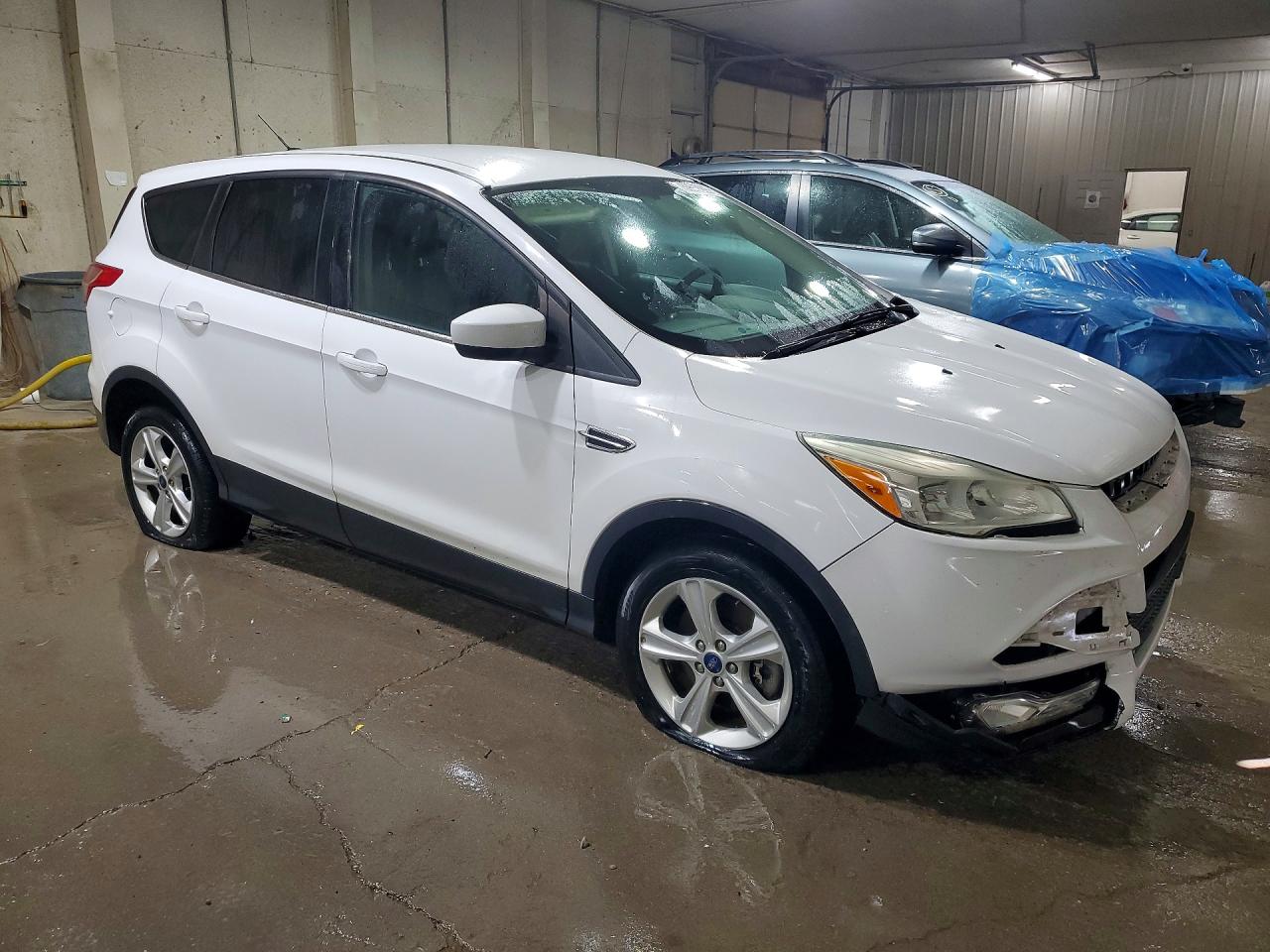 2014 Ford Escape Se White vin: 1FMCU9G93EUA14917