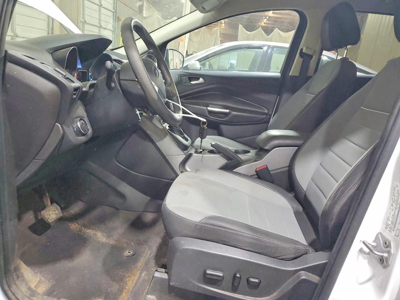 2014 Ford Escape Se White vin: 1FMCU9G93EUA14917