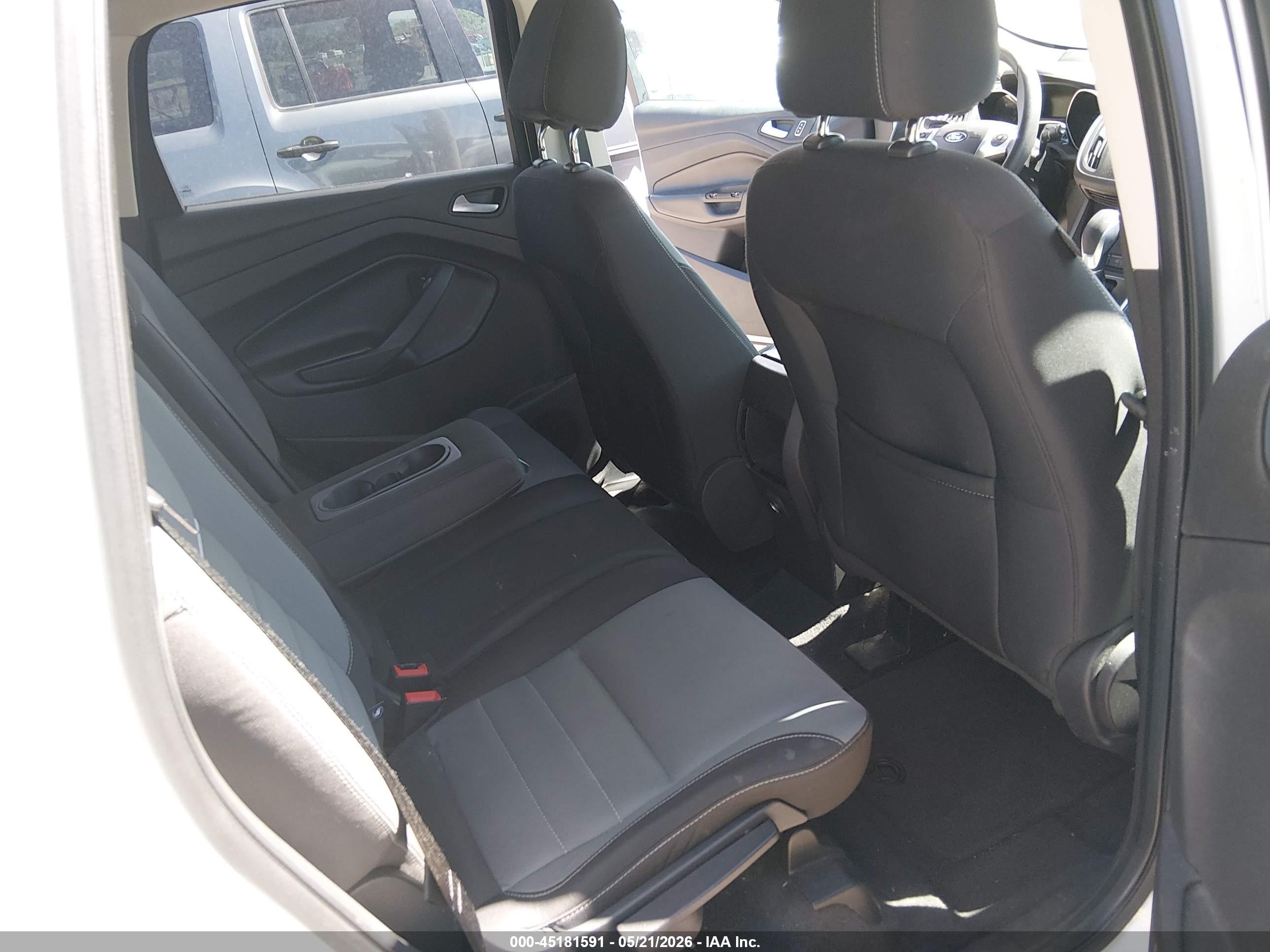 2014 Ford Escape Se White vin: 1FMCU9G93EUA15260
