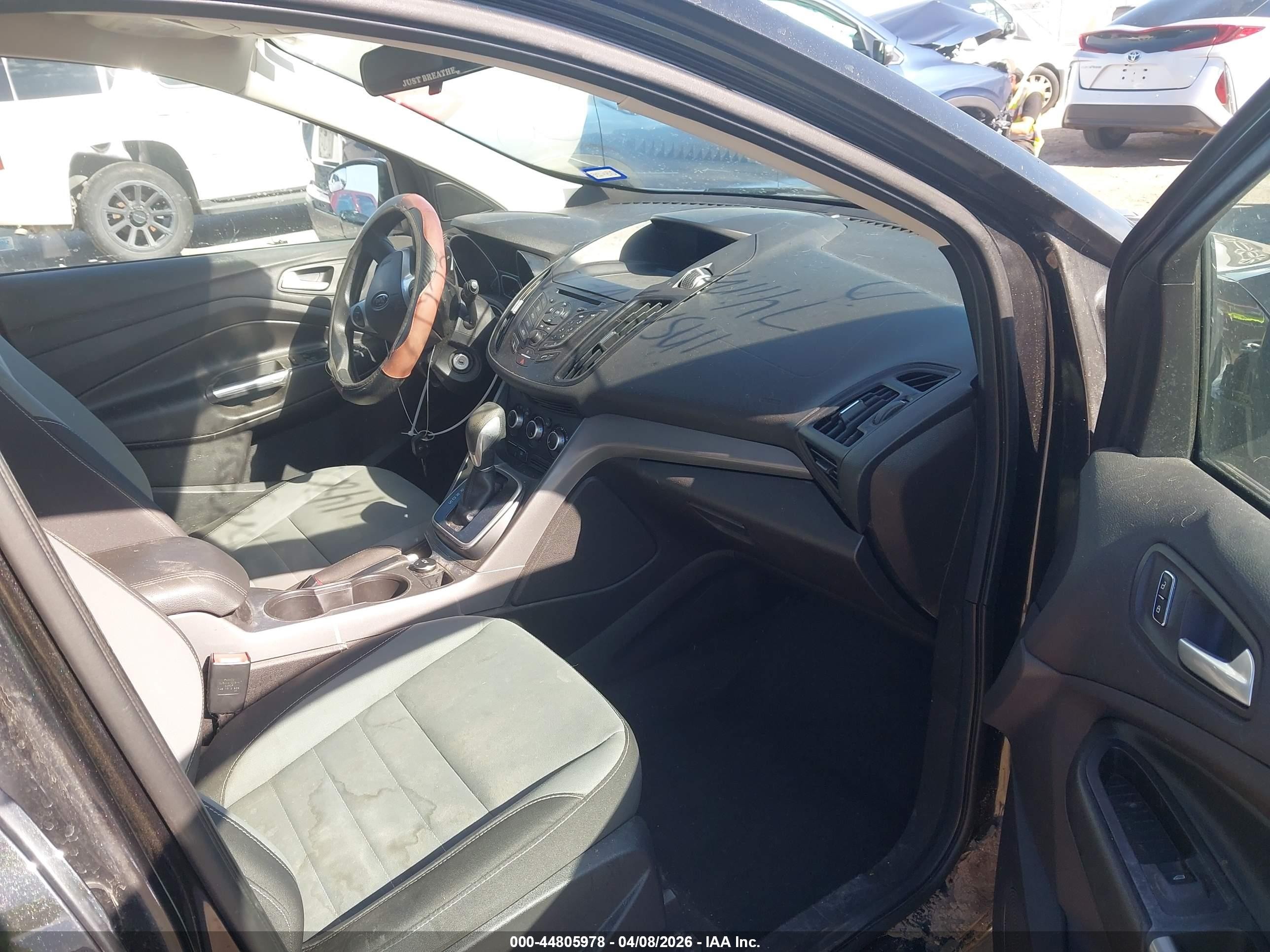 2014 Ford Escape Se Black vin: 1FMCU9G93EUA15369