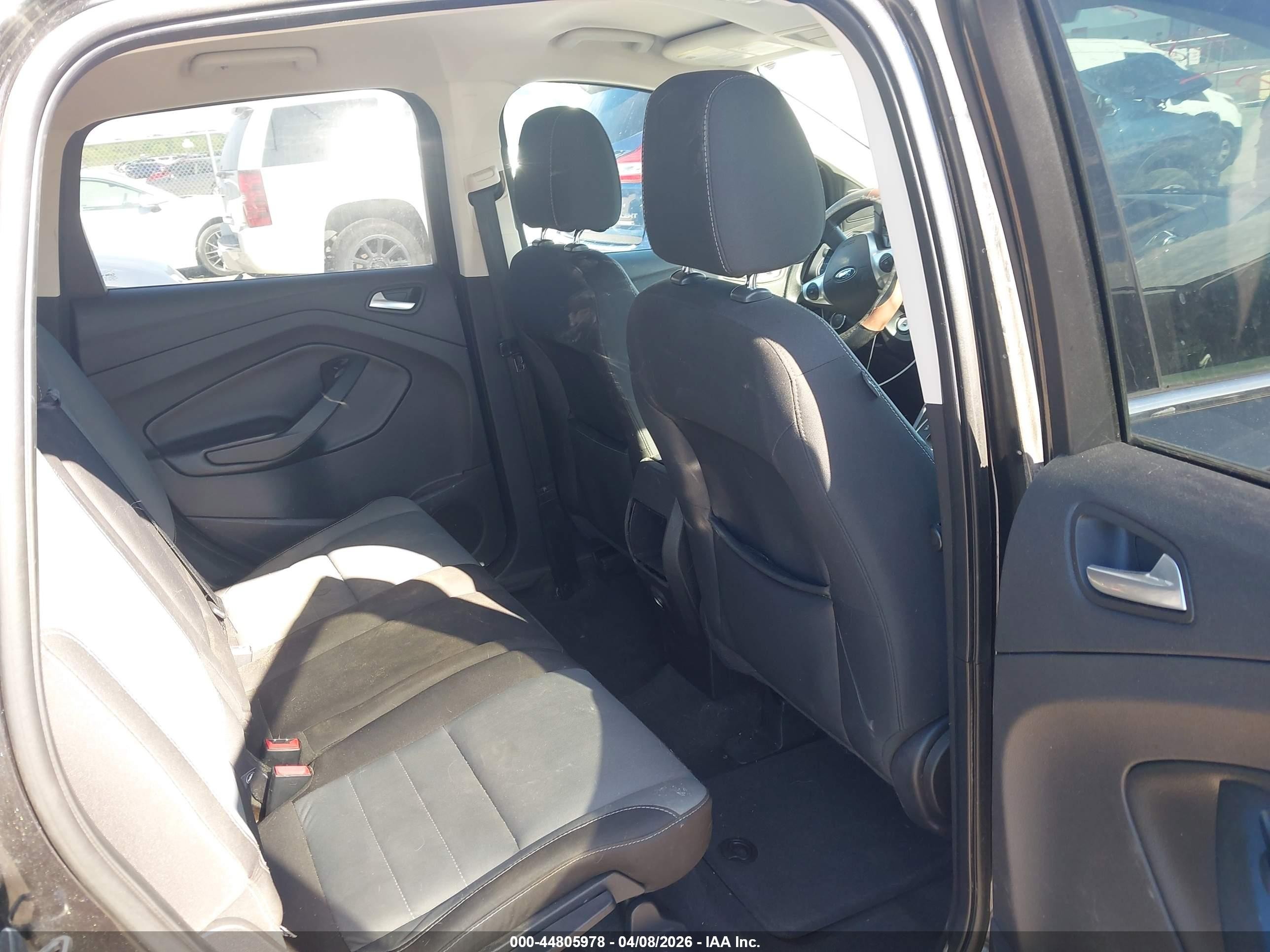 2014 Ford Escape Se Black vin: 1FMCU9G93EUA15369