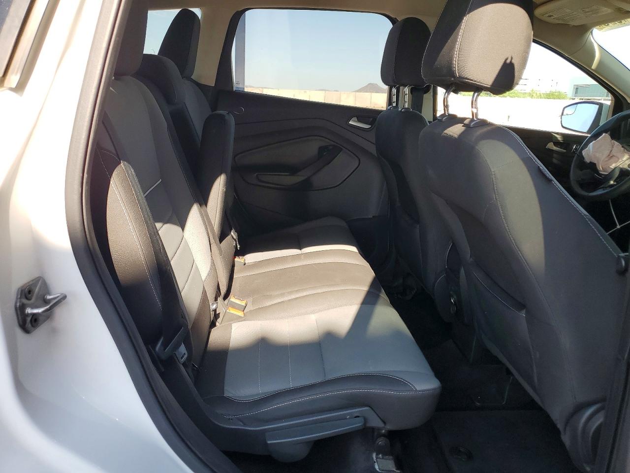 2014 Ford Escape Se White vin: 1FMCU9G93EUA85597