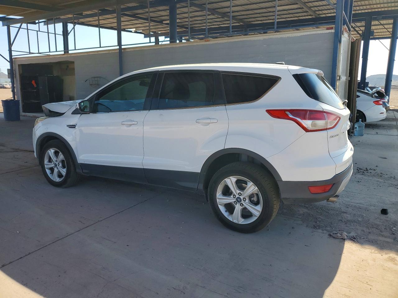 2014 Ford Escape Se White vin: 1FMCU9G93EUA85597