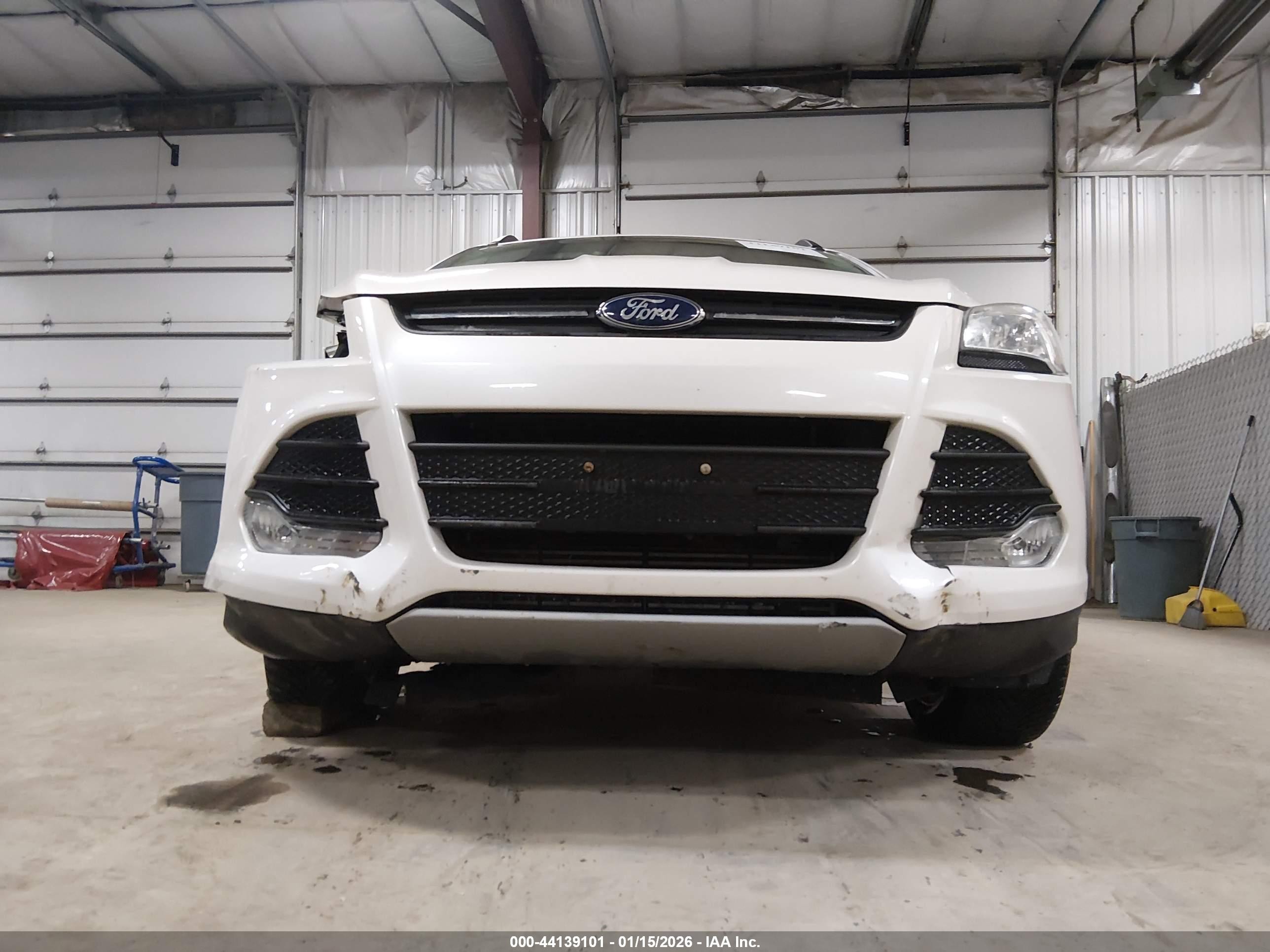 2014 Ford Escape Se White vin: 1FMCU9G93EUB05976