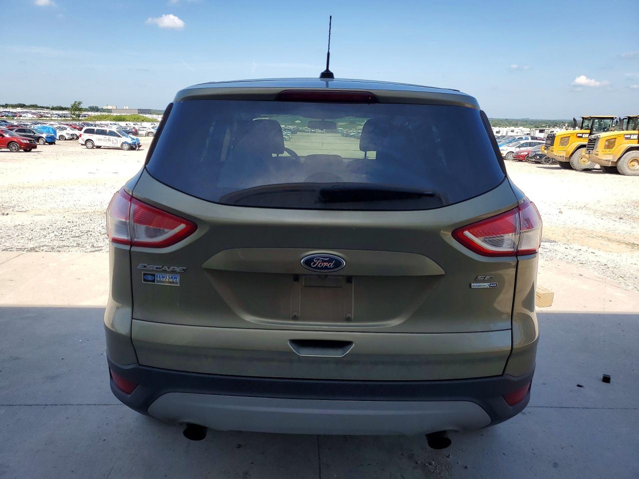 2014 Ford Escape Se Green vin: 1FMCU9G93EUB30215