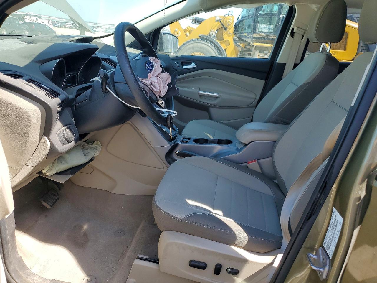 2014 Ford Escape Se Green vin: 1FMCU9G93EUB30215