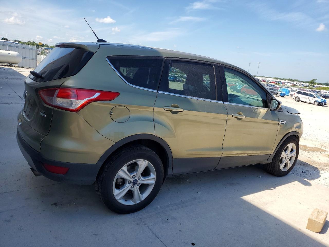 2014 Ford Escape Se Green vin: 1FMCU9G93EUB30215