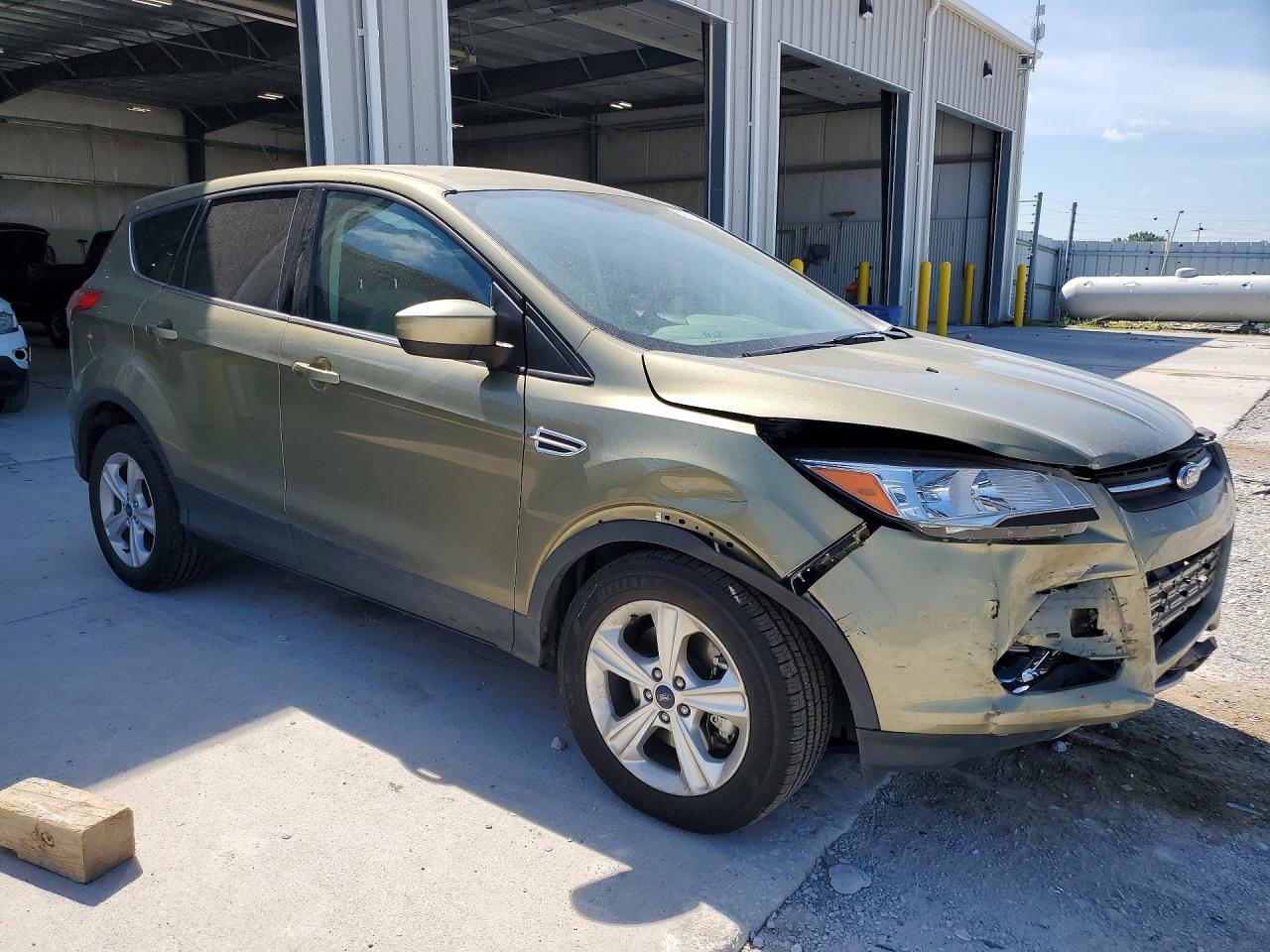 2014 Ford Escape Se Green vin: 1FMCU9G93EUB30215