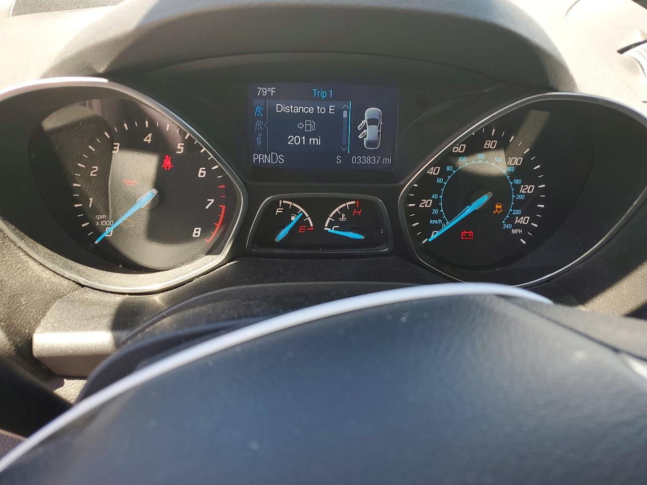 2014 Ford Escape Se White vin: 1FMCU9G93EUB48360