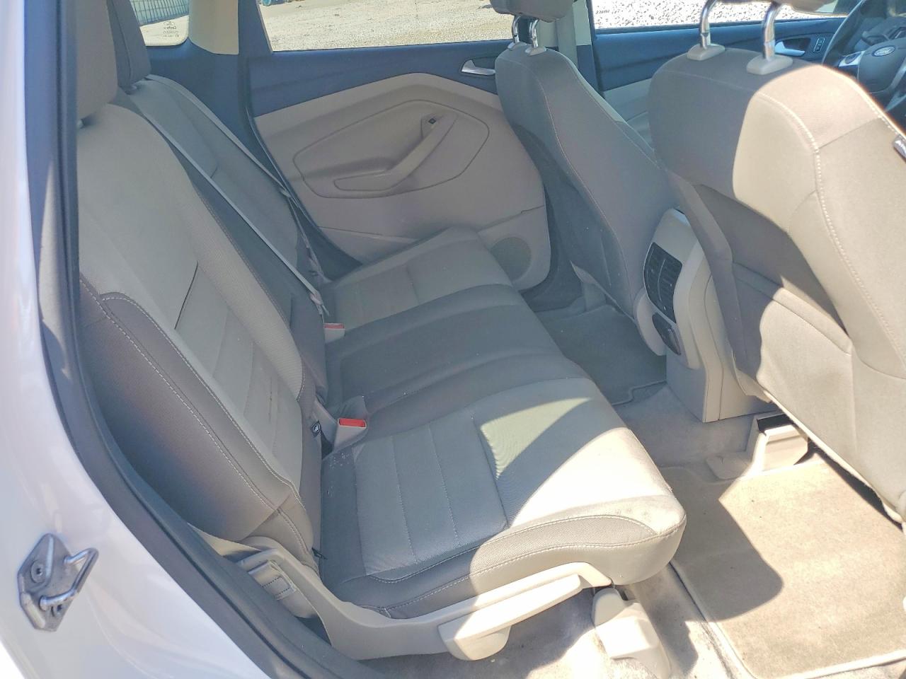2014 Ford Escape Se White vin: 1FMCU9G93EUB86042