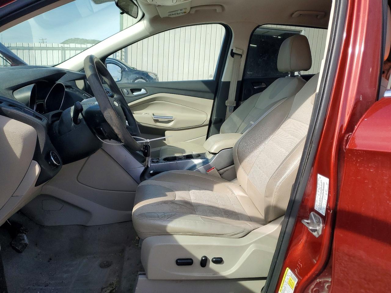 2014 Ford Escape Se Red vin: 1FMCU9G93EUC75772