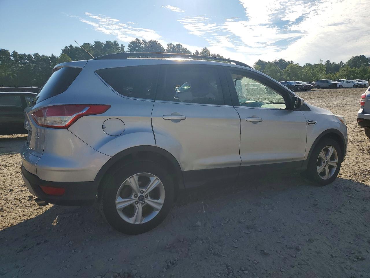 2014 Ford Escape Se Silver vin: 1FMCU9G93EUD45853