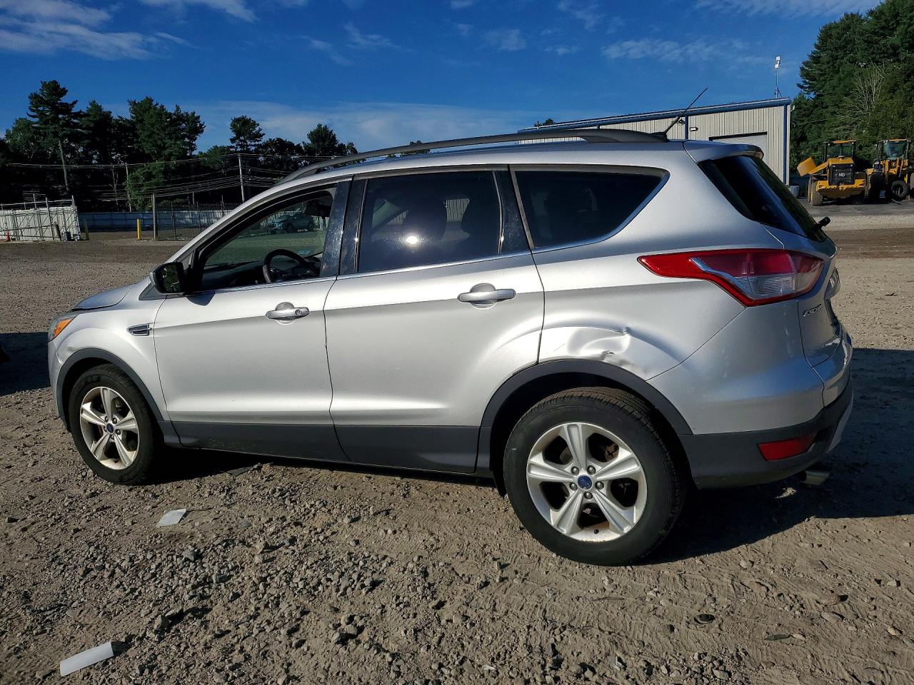 2014 Ford Escape Se Silver vin: 1FMCU9G93EUD45853
