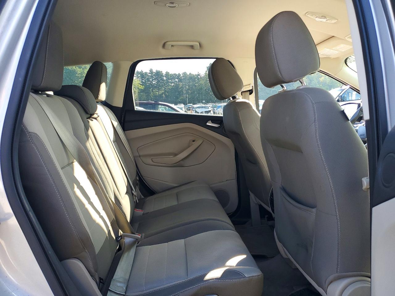 2014 Ford Escape Se Silver vin: 1FMCU9G93EUD45853