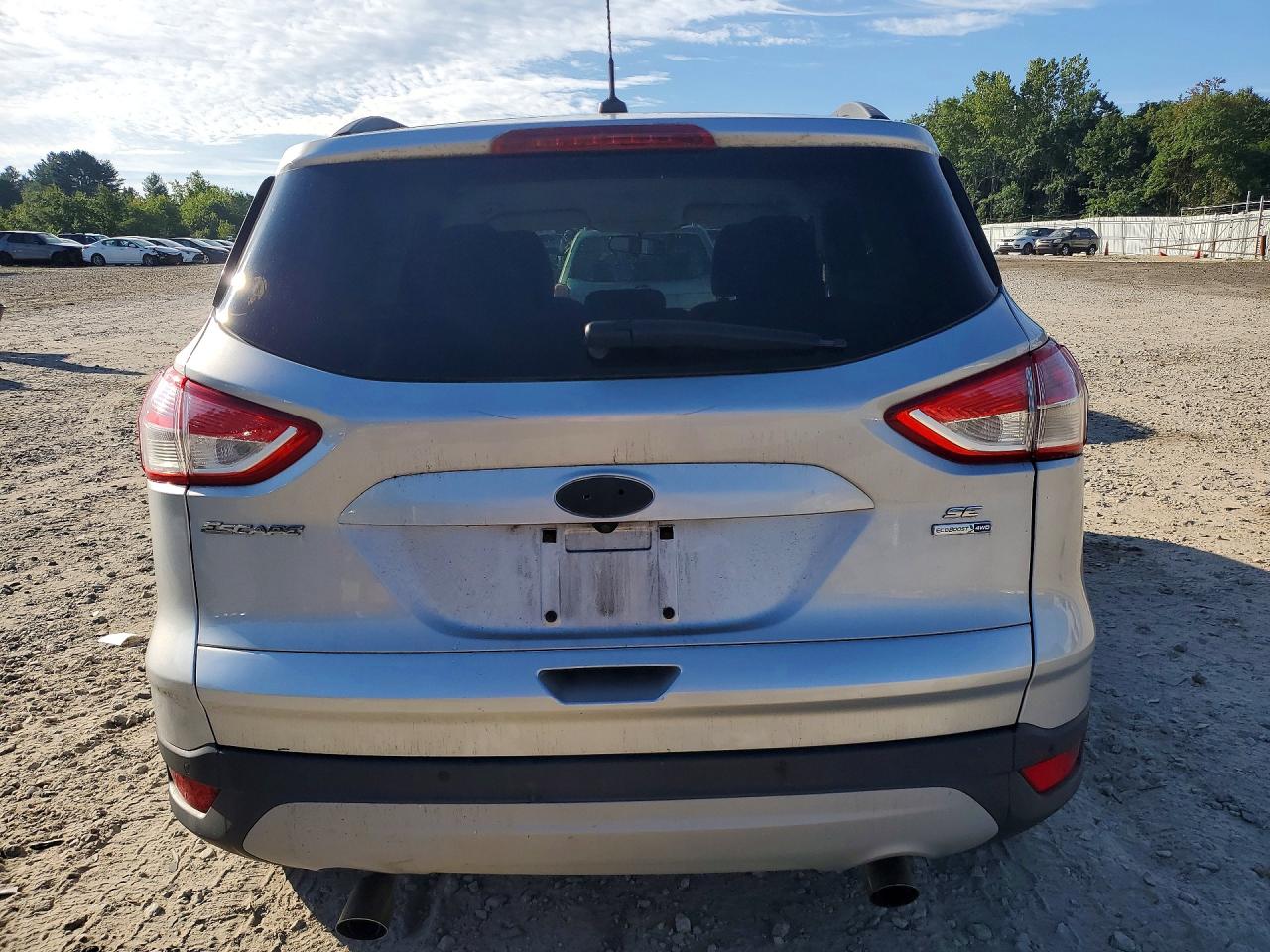 2014 Ford Escape Se Silver vin: 1FMCU9G93EUD45853