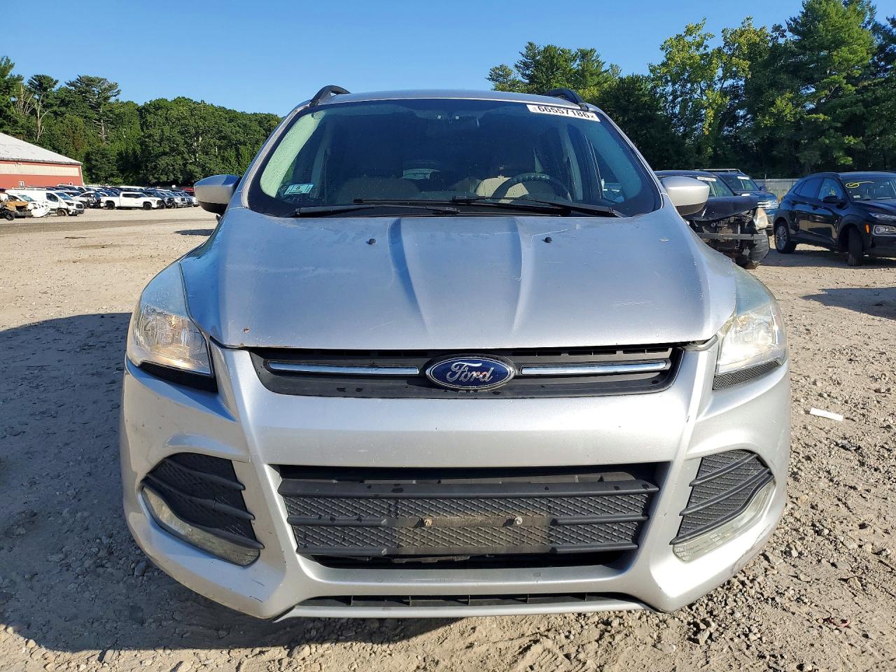 2014 Ford Escape Se Silver vin: 1FMCU9G93EUD45853