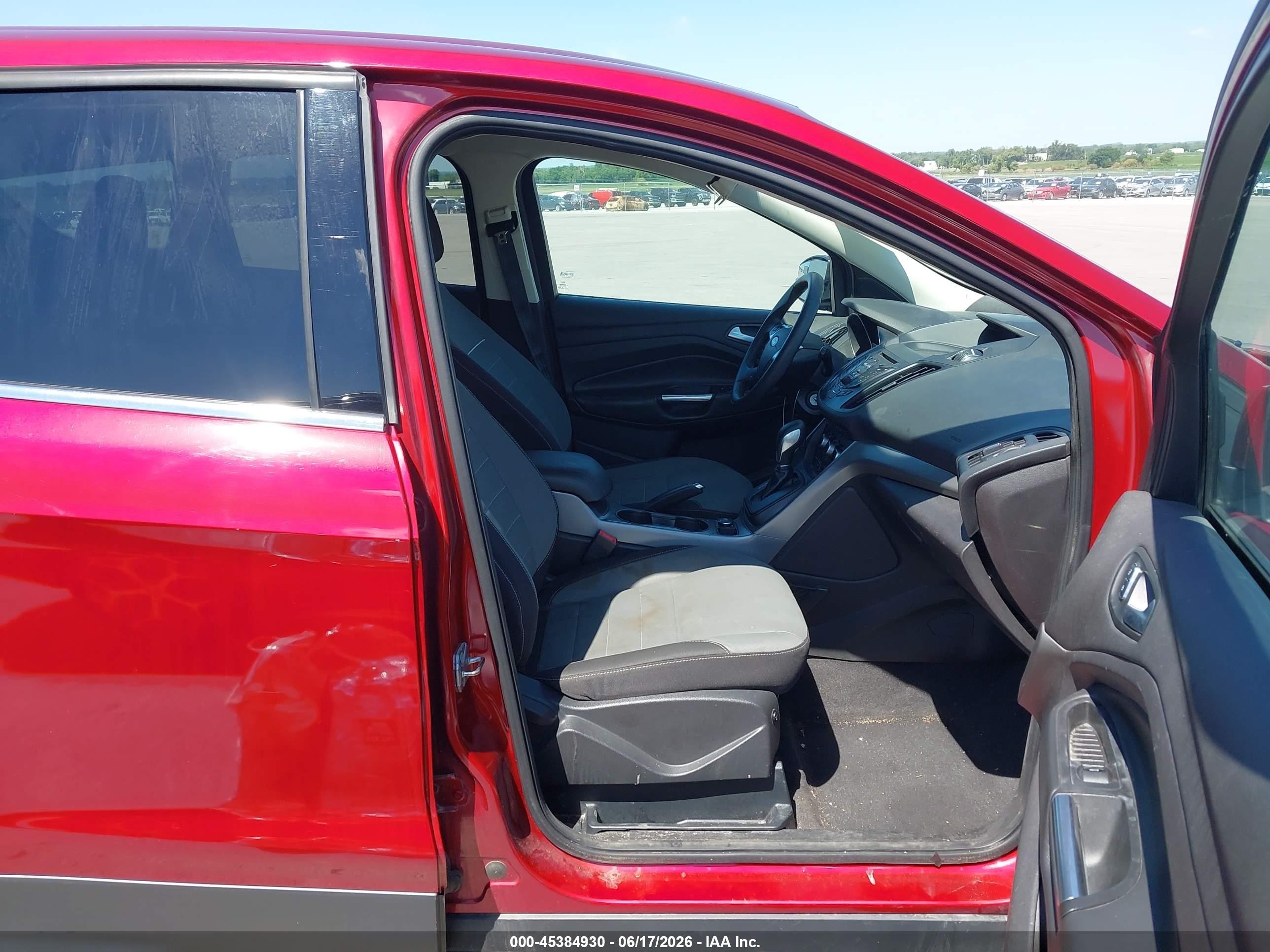 2015 Ford Escape Se Красный vin: 1FMCU9G93FUB31043