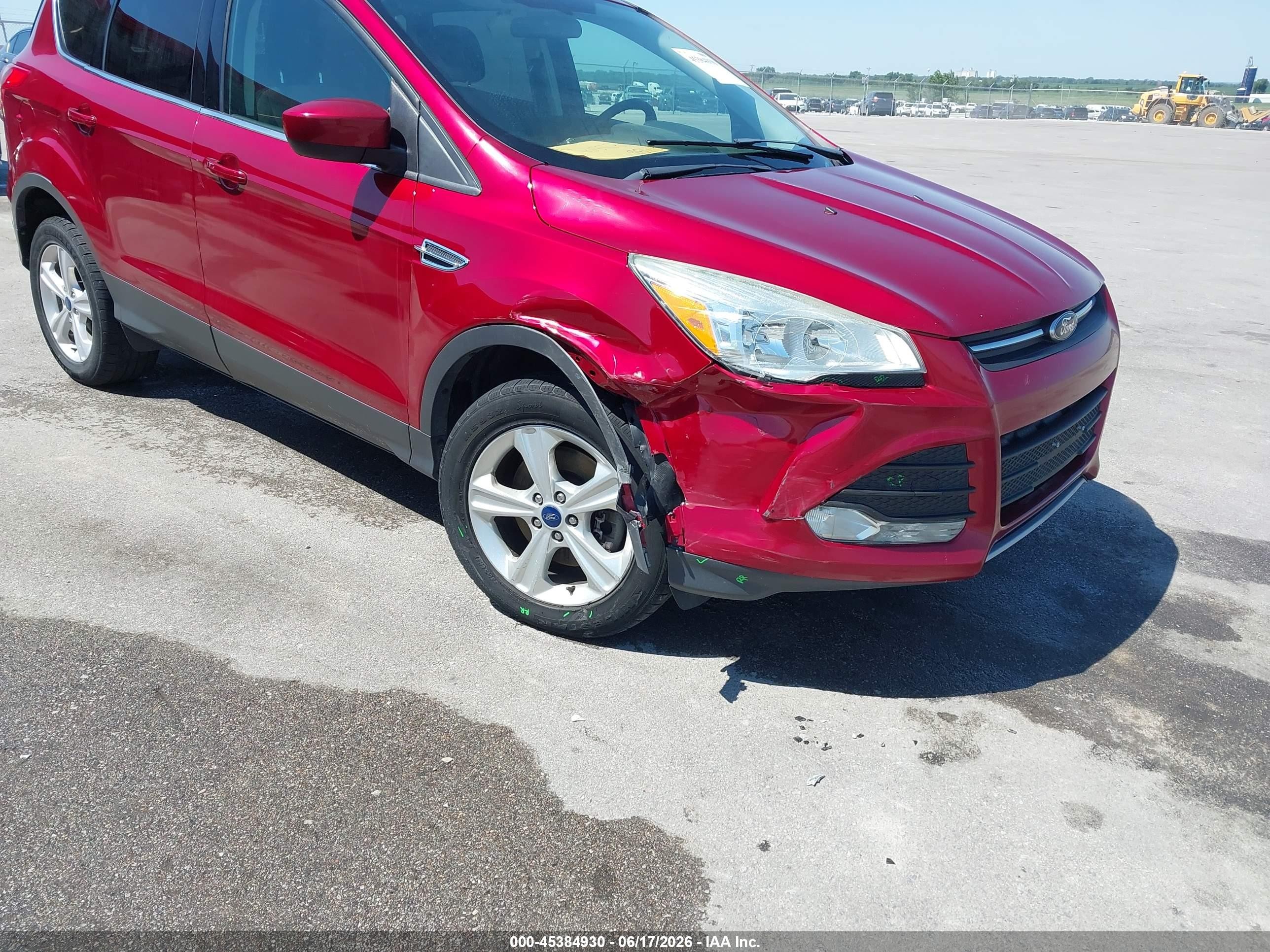 2015 Ford Escape Se Красный vin: 1FMCU9G93FUB31043