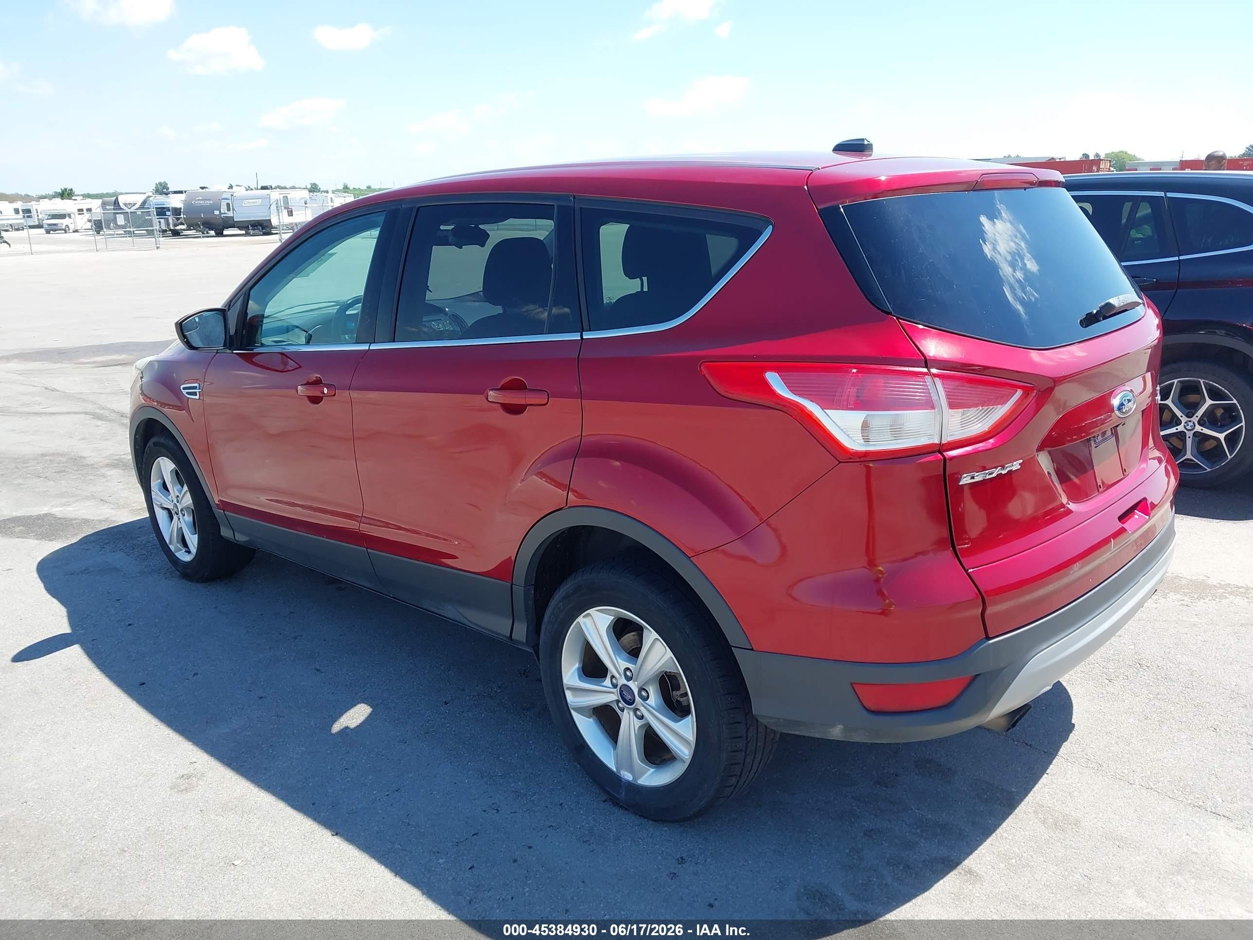 2015 Ford Escape Se Красный vin: 1FMCU9G93FUB31043