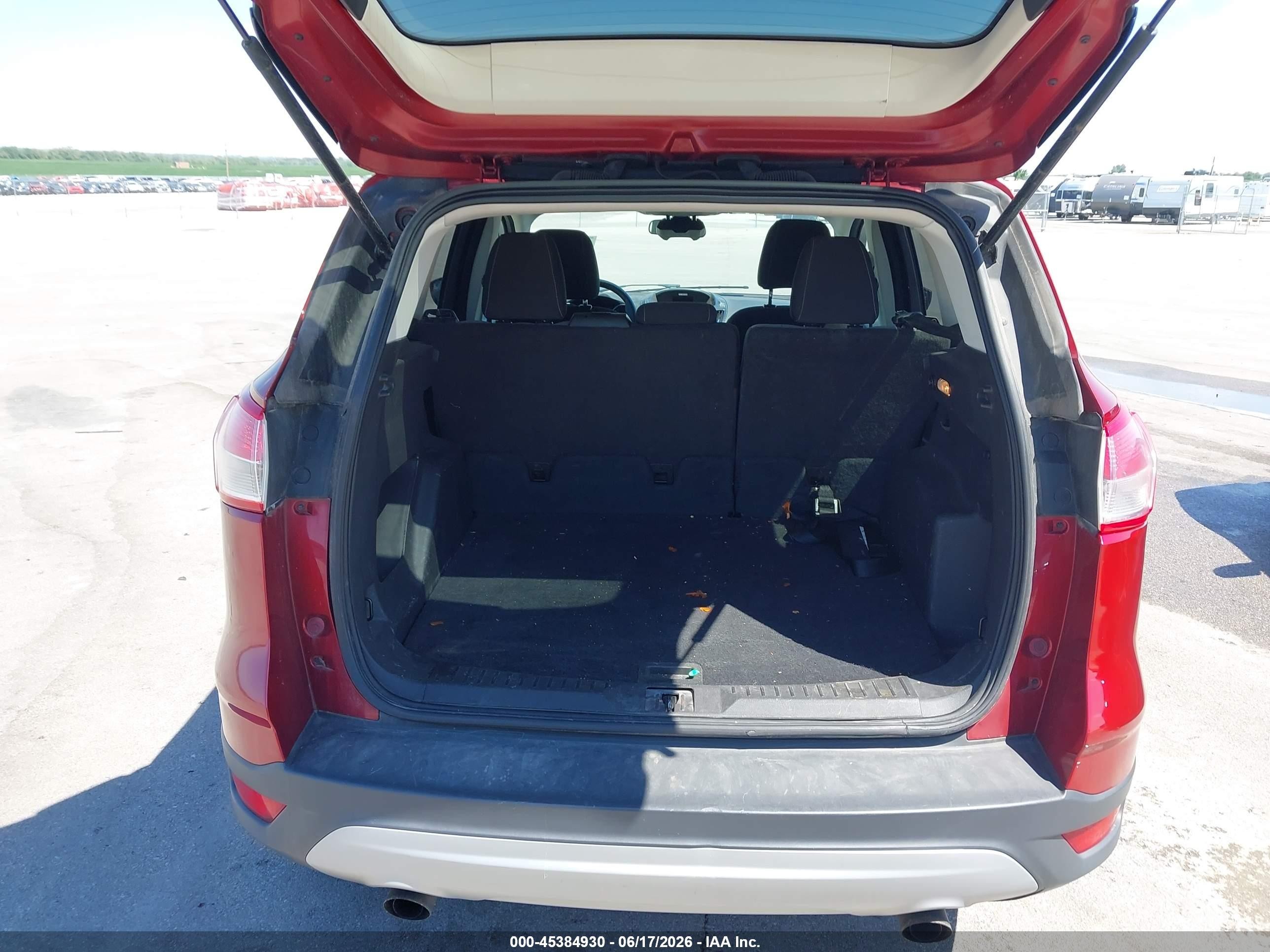2015 Ford Escape Se Красный vin: 1FMCU9G93FUB31043