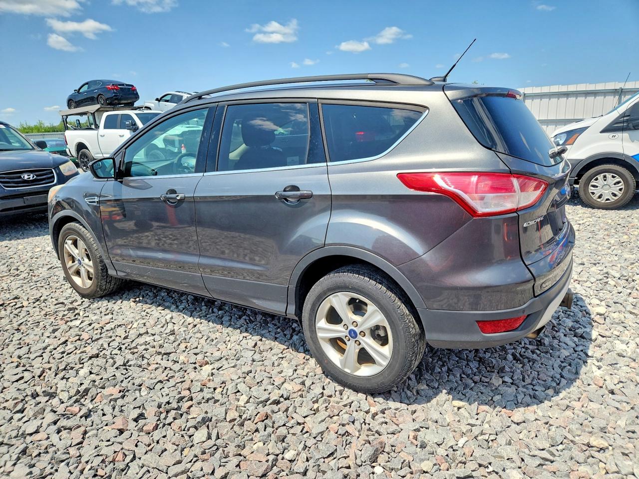 2015 Ford Escape Se Gray vin: 1FMCU9G93FUB46688