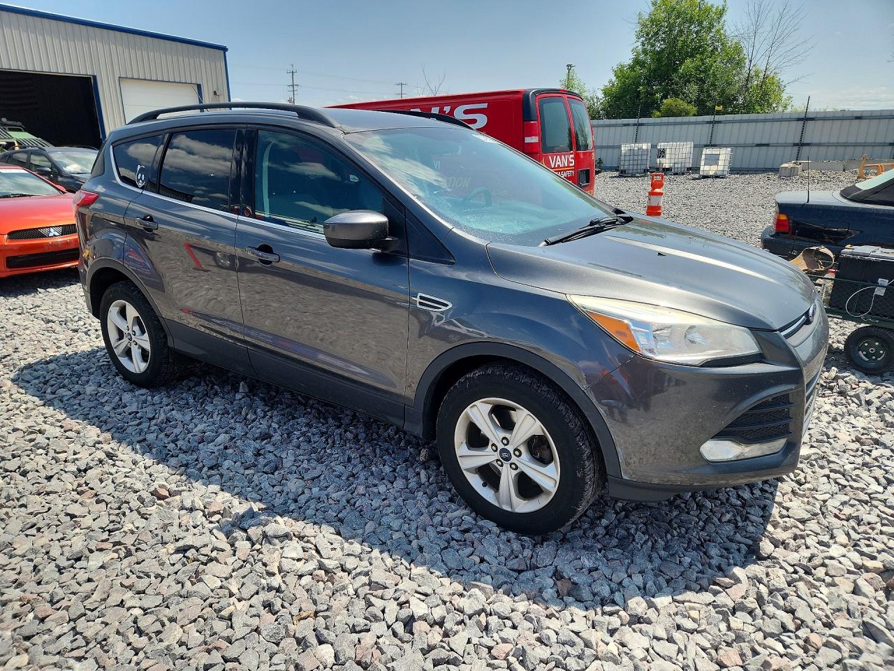 2015 Ford Escape Se Gray vin: 1FMCU9G93FUB46688