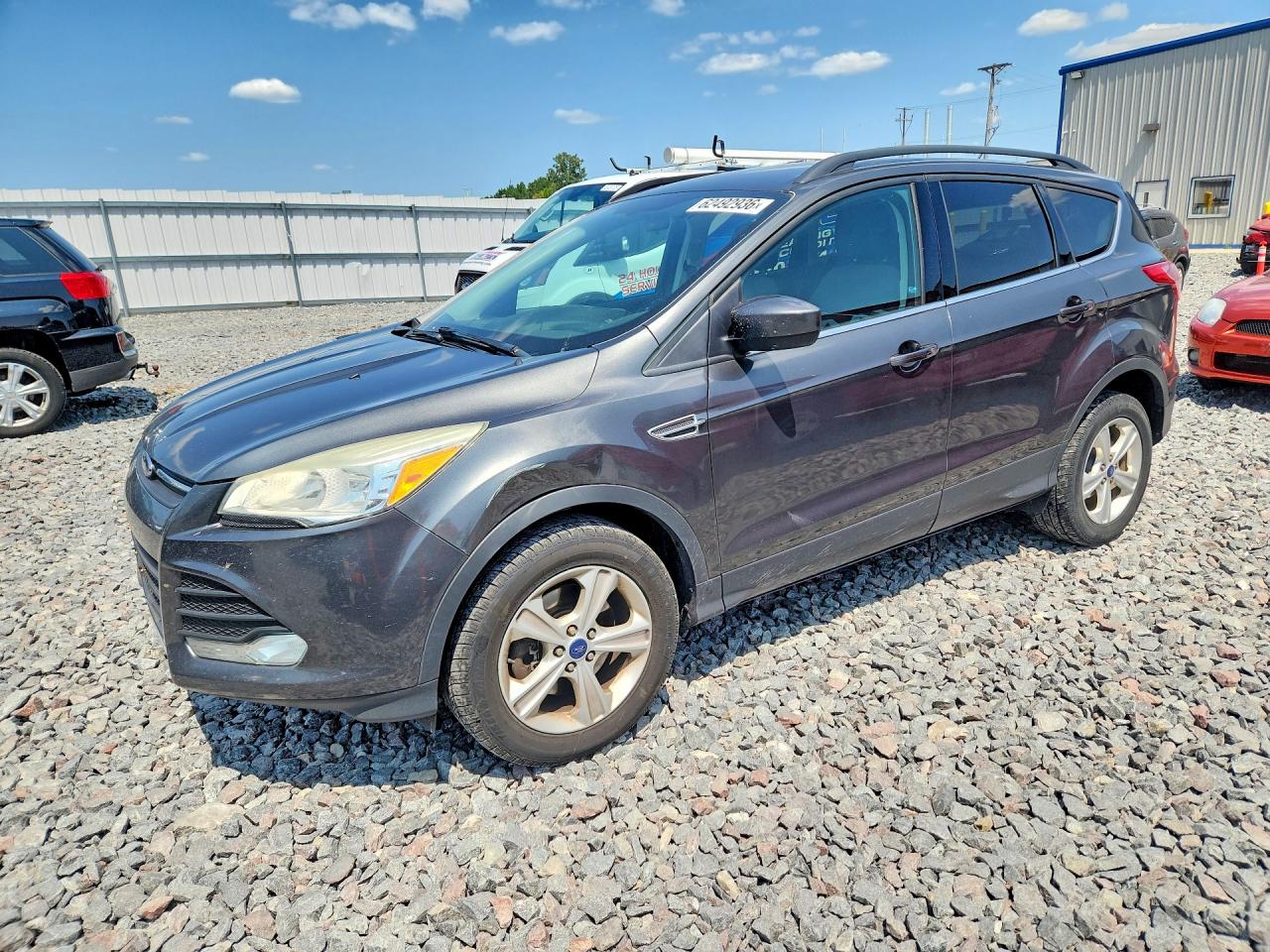 2015 Ford Escape Se Gray vin: 1FMCU9G93FUB46688