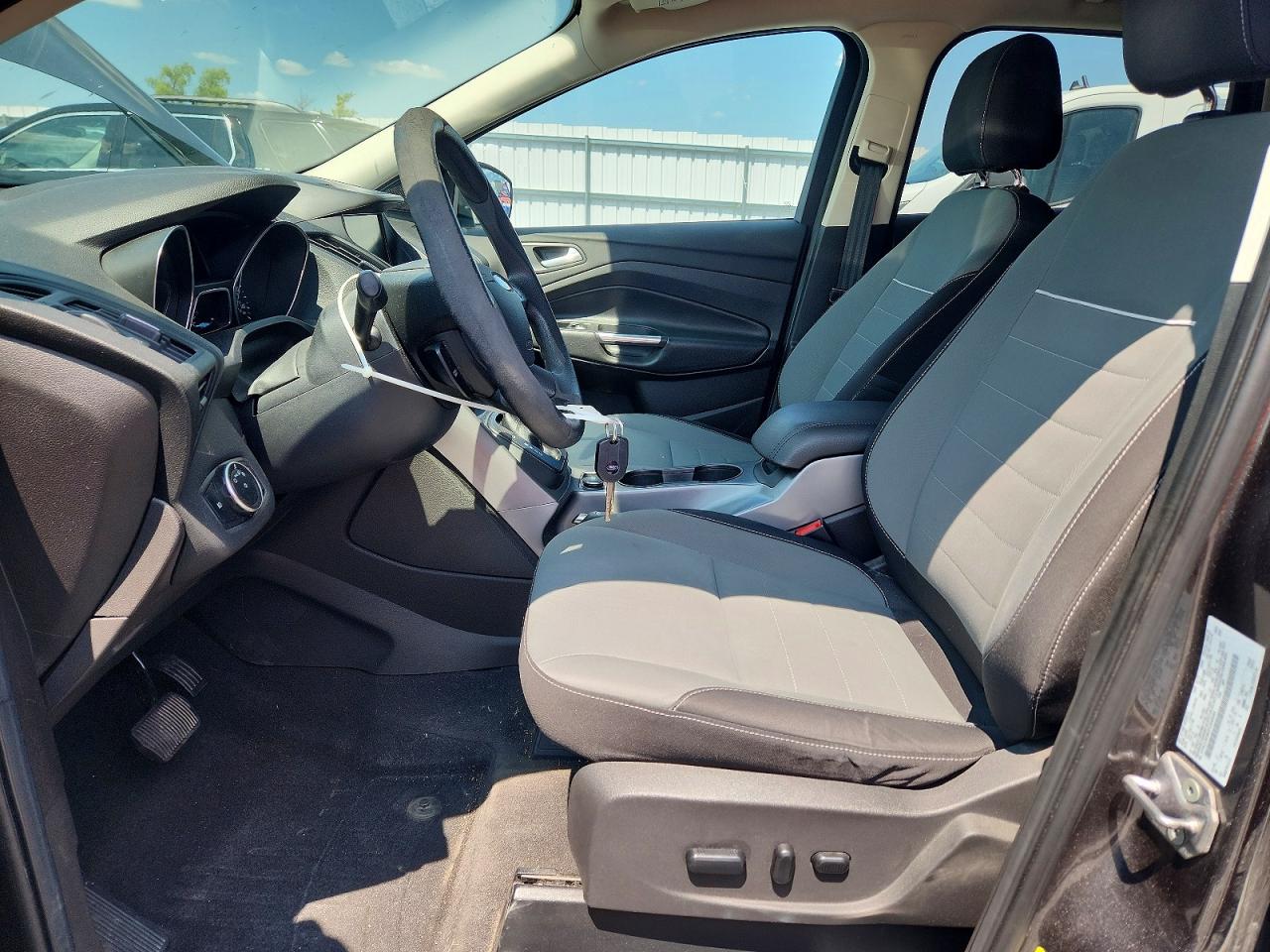 2015 Ford Escape Se Gray vin: 1FMCU9G93FUB46688