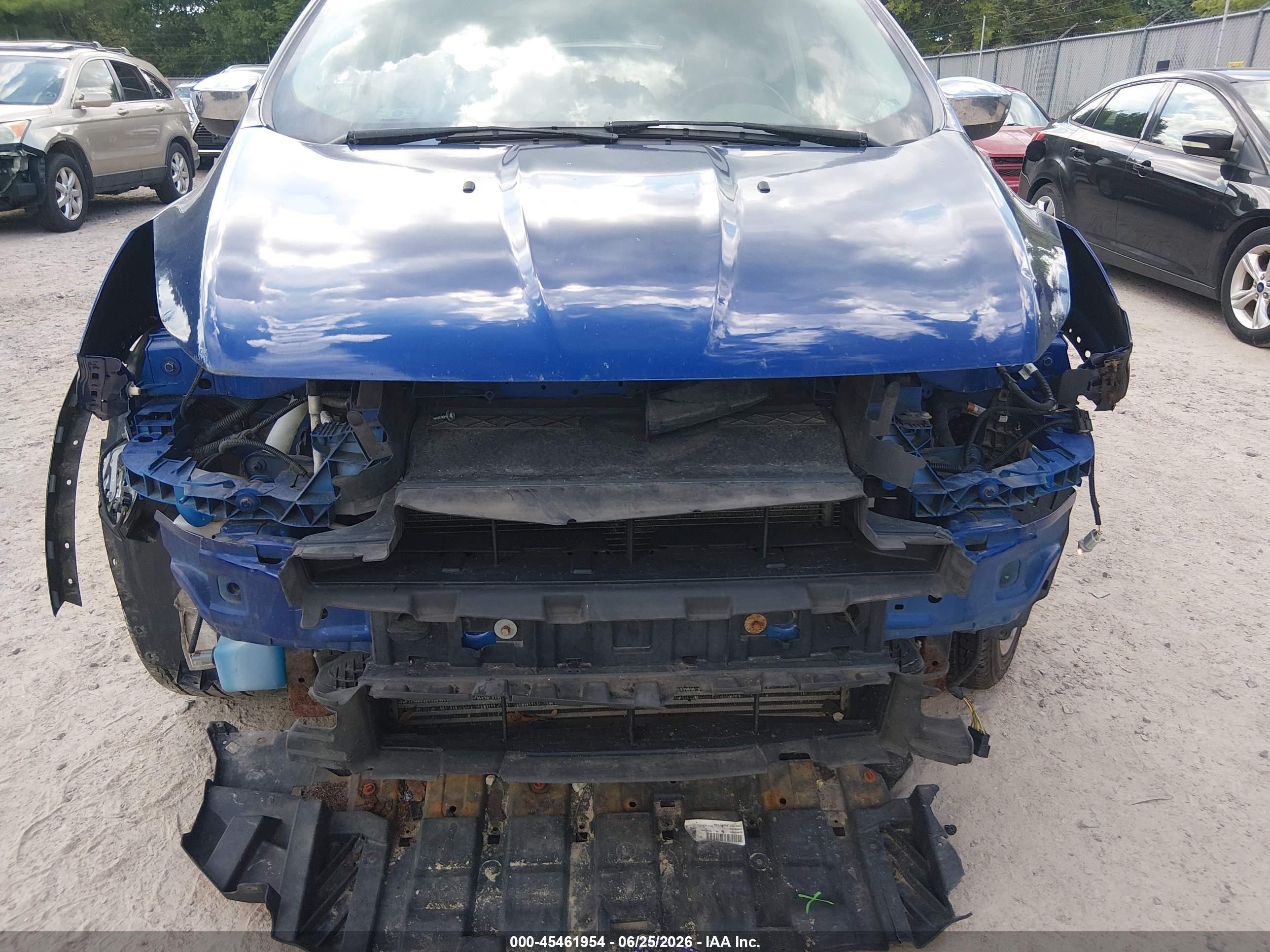 2015 Ford Escape Se Blue vin: 1FMCU9G93FUB76063