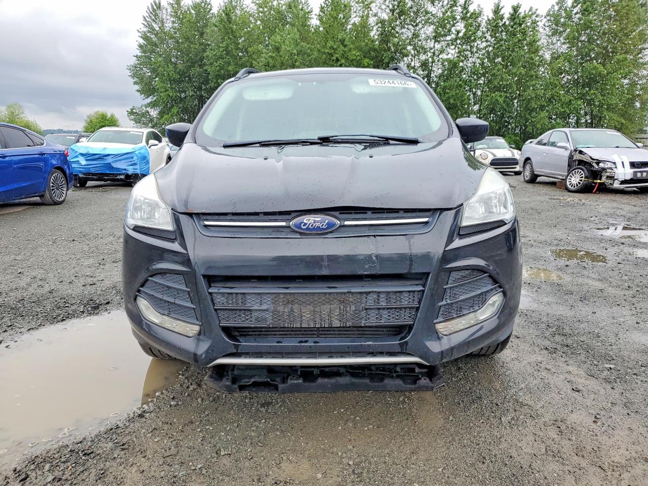 2015 Ford Escape Se Black vin: 1FMCU9G93FUC05660