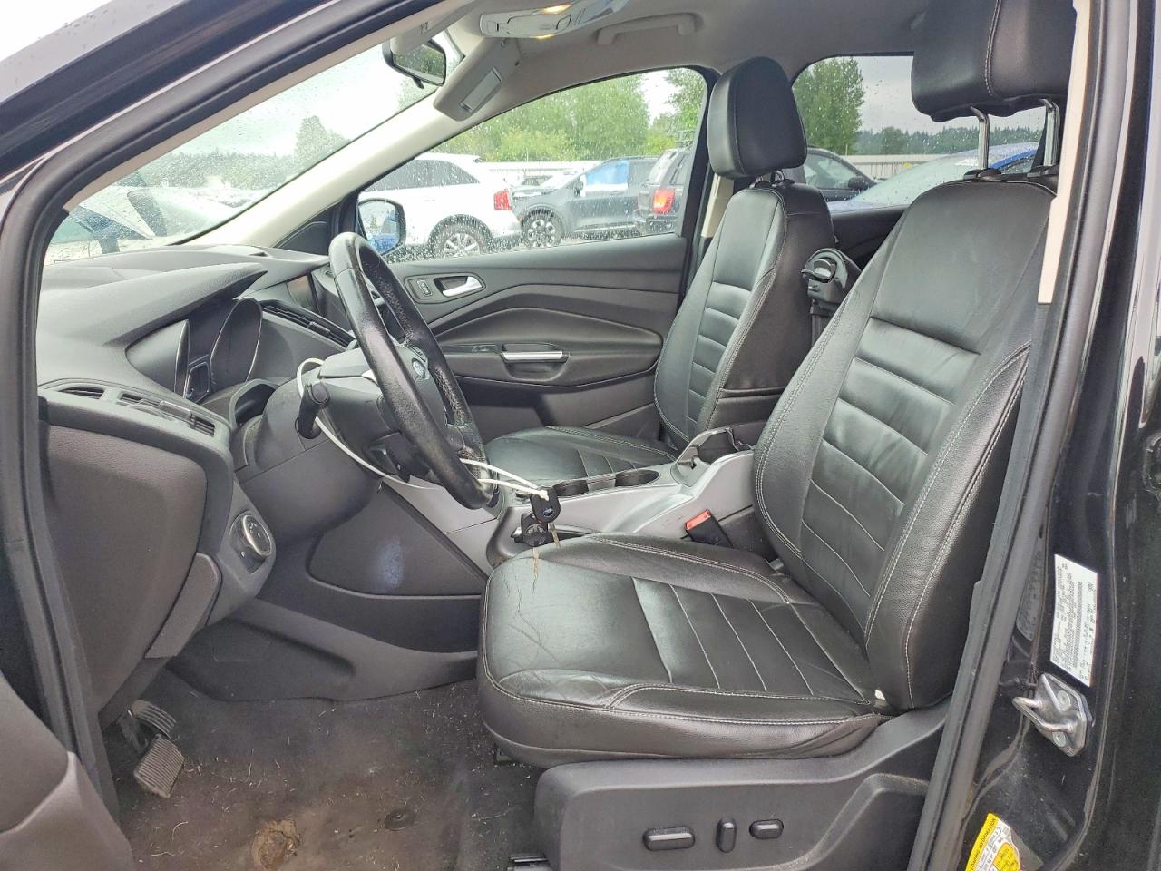 2015 Ford Escape Se Black vin: 1FMCU9G93FUC05660