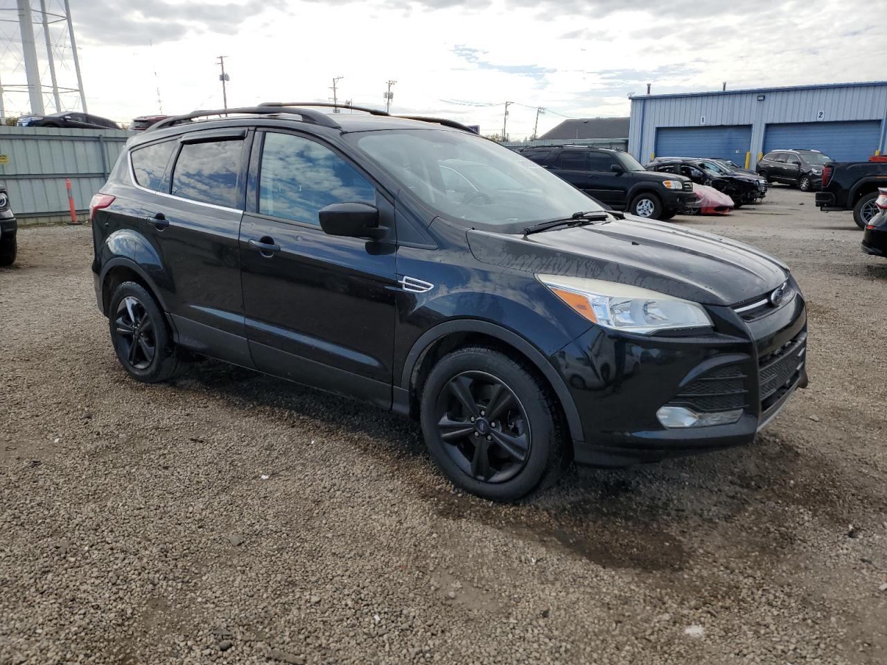 2015 Ford Escape Se Черный vin: 1FMCU9G93FUC18926