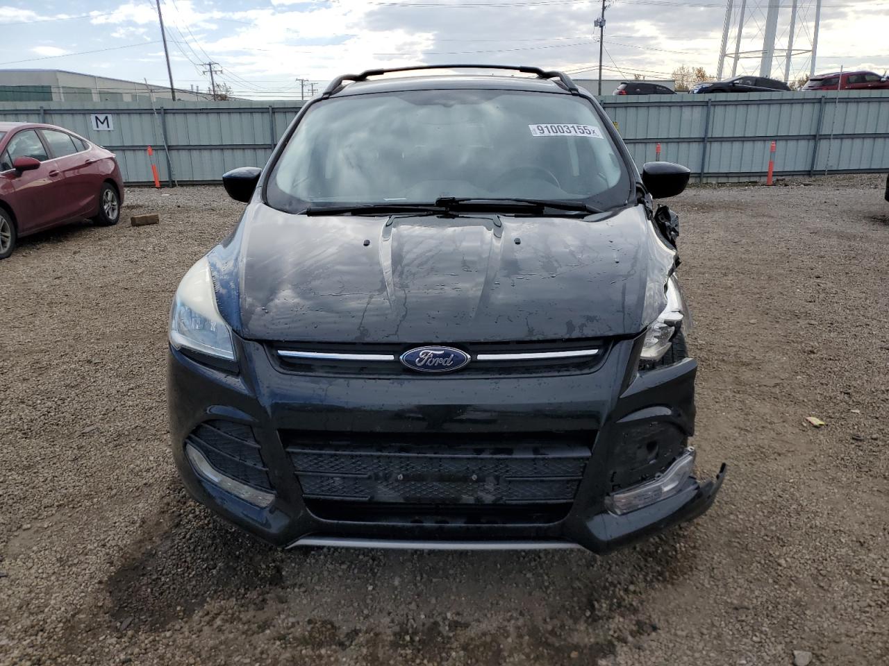 2015 Ford Escape Se Черный vin: 1FMCU9G93FUC18926