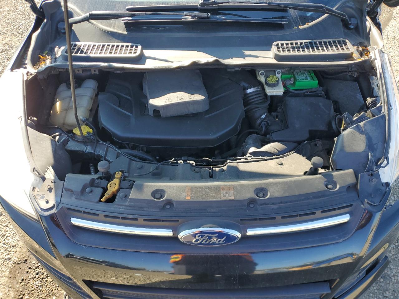 2015 Ford Escape Se Черный vin: 1FMCU9G93FUC18926